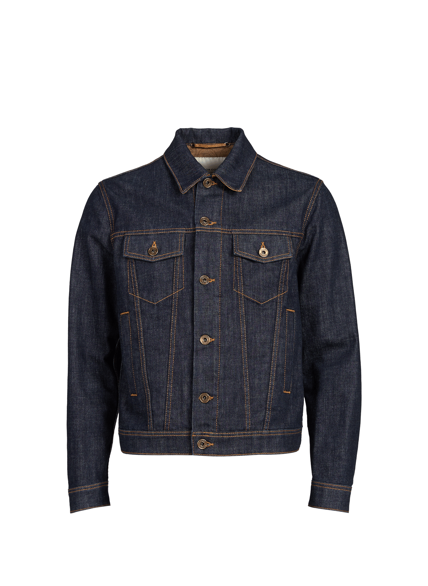 Veste denim droite en coton mélangé JACOB COHEN Blue