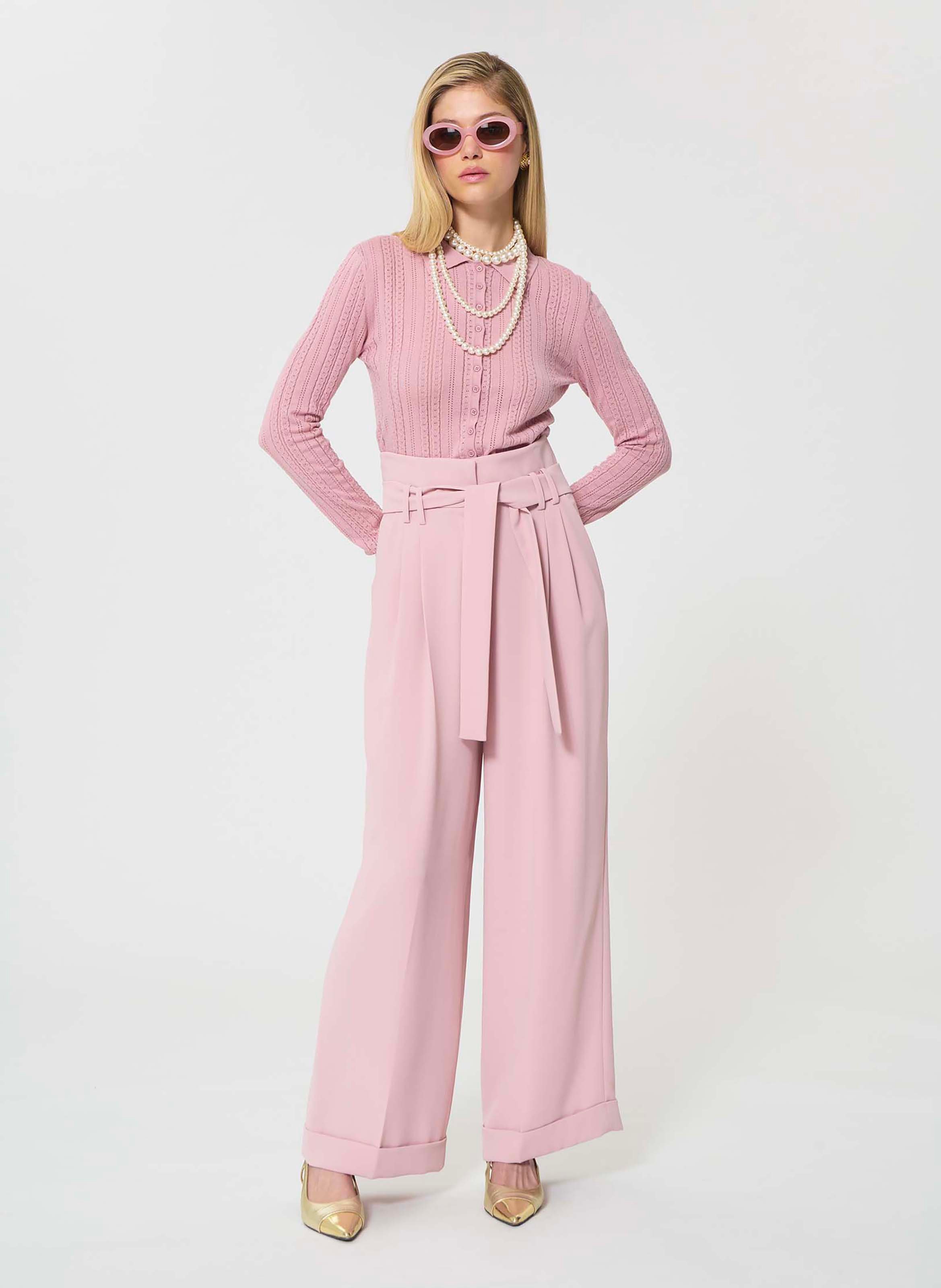 Pantalon pia TARA JARMON Rose