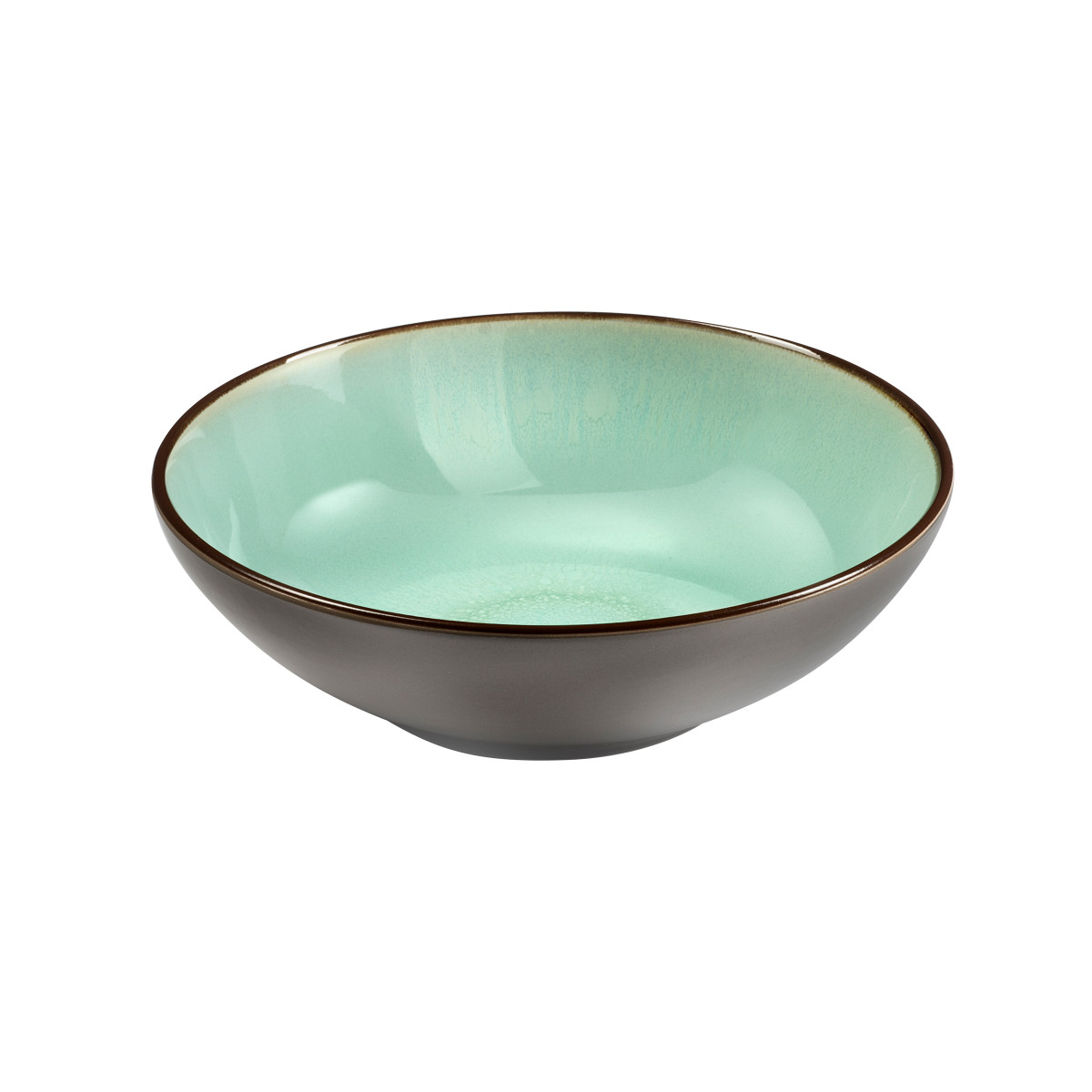 Feeling - assiette salade et pâtes 18 cm (lot de 6) MEDARD DE NOBLAT Vert