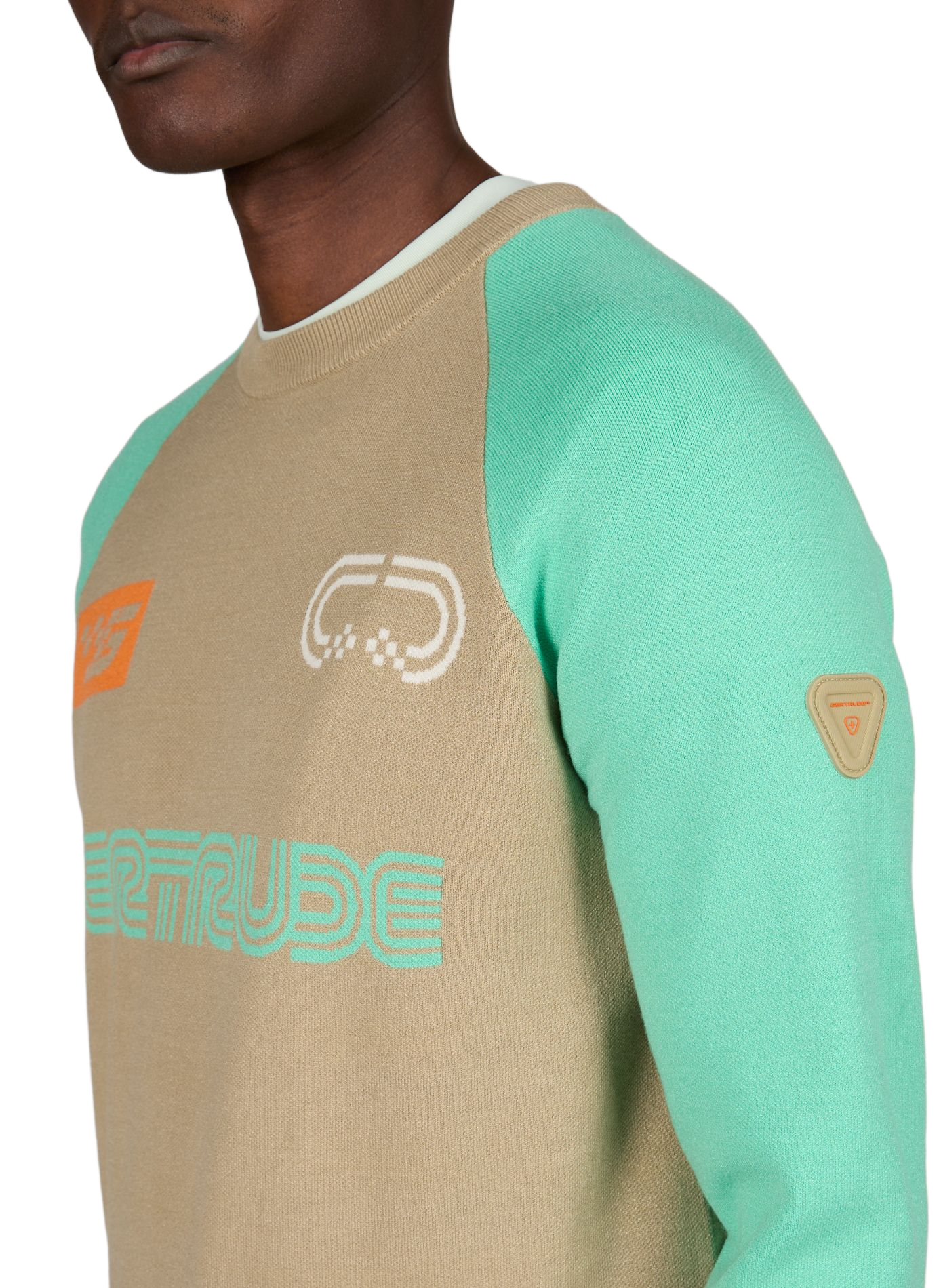 Alain Club round neck sweater GERTRUDE ET GASTON Beige