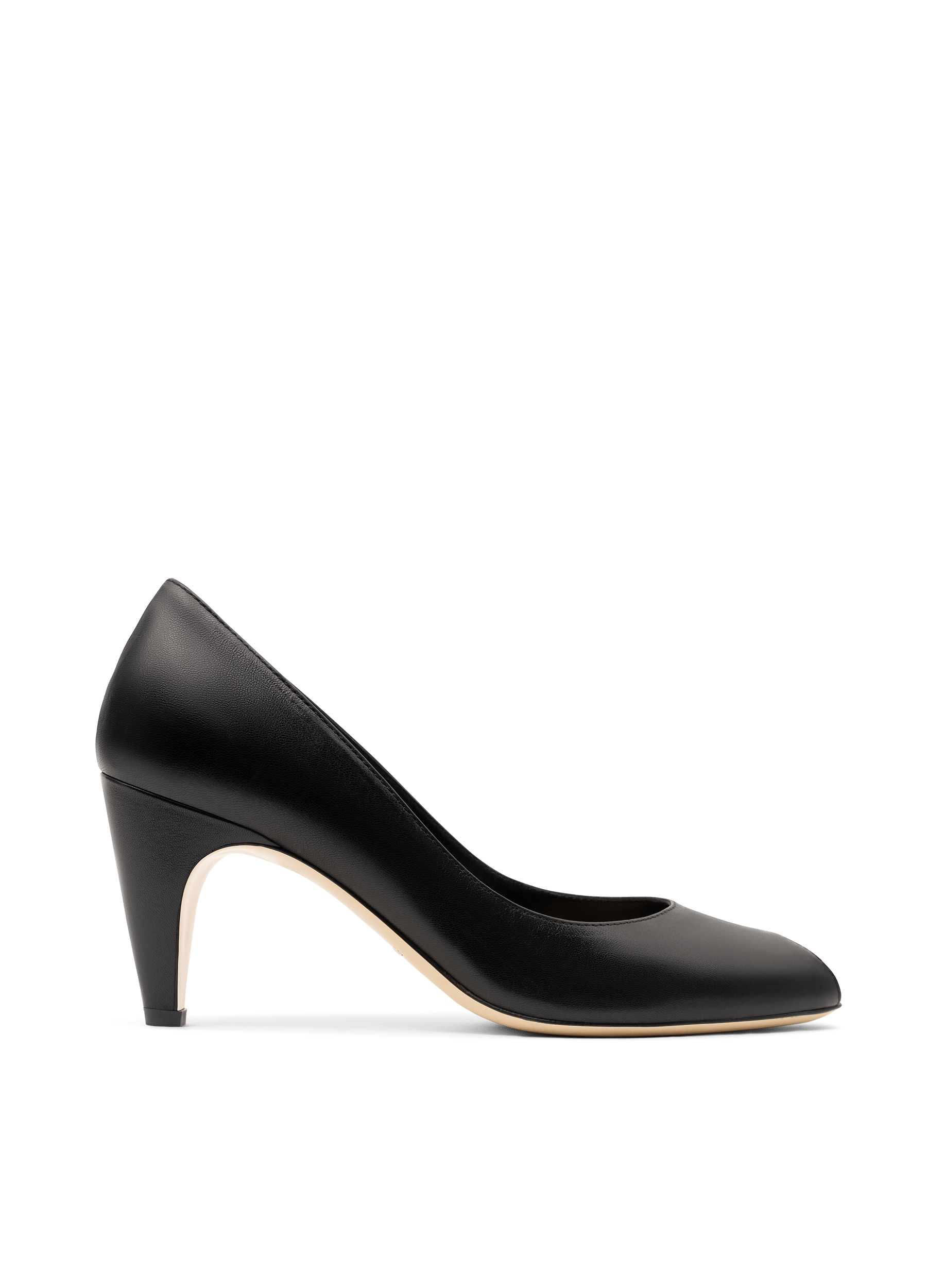 Escarpins picco en nappa PARALLELE Noir