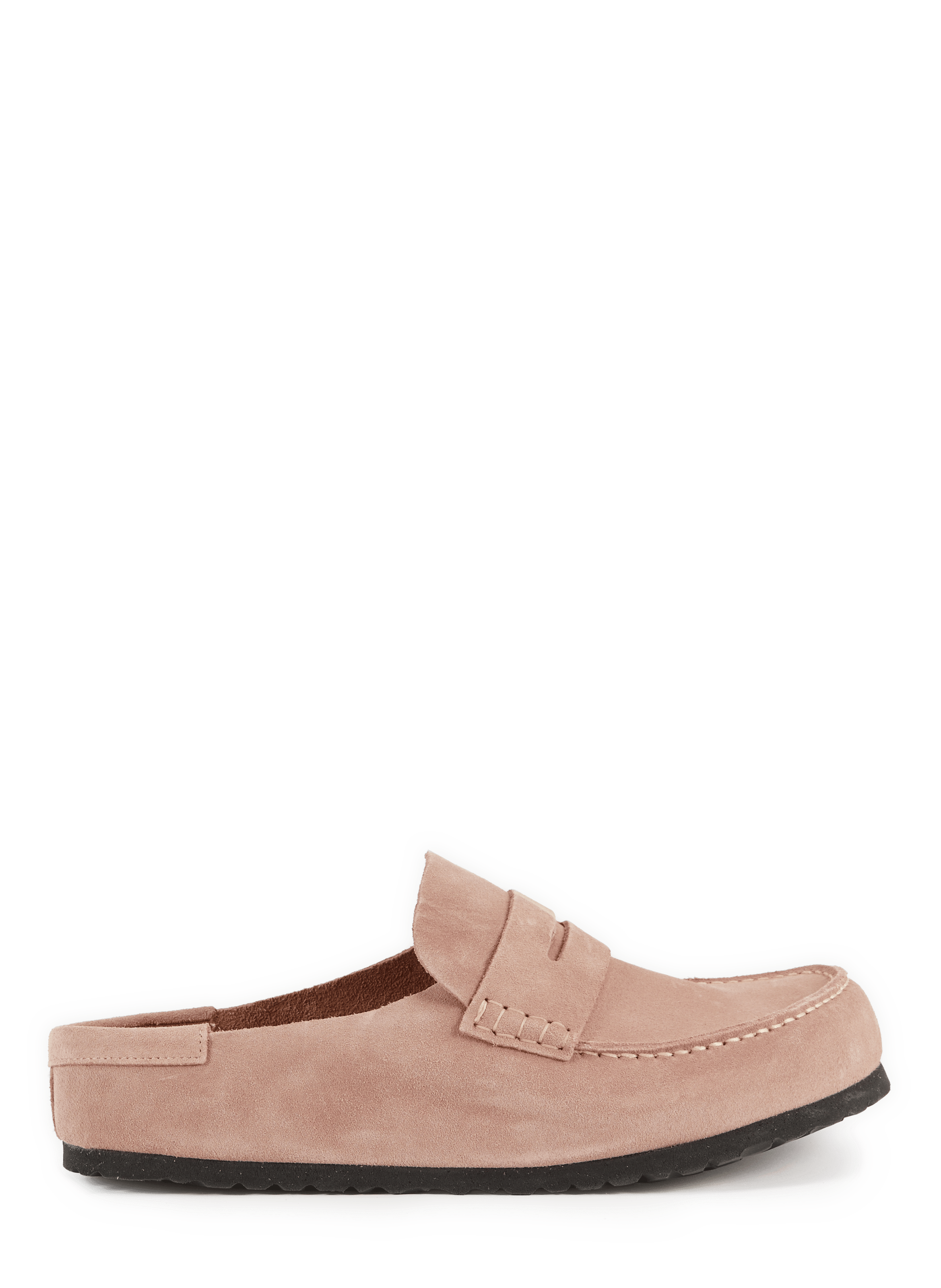 Mules Naples en cuir suédé NAPLES Pink clay