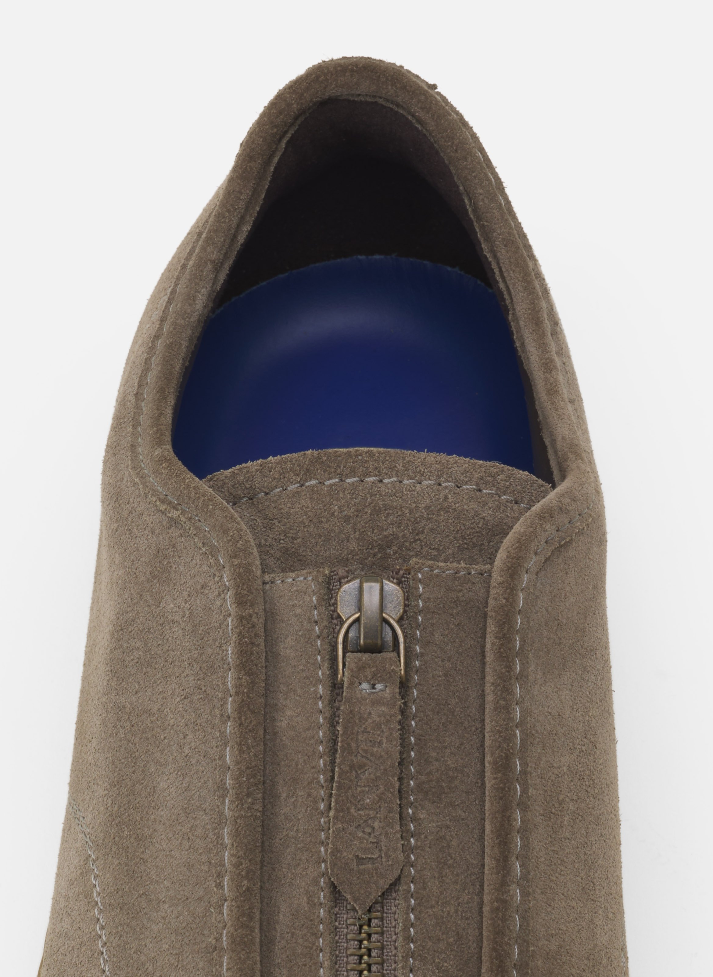 Sneakers dbb1 zip en suede LANVIN Vert