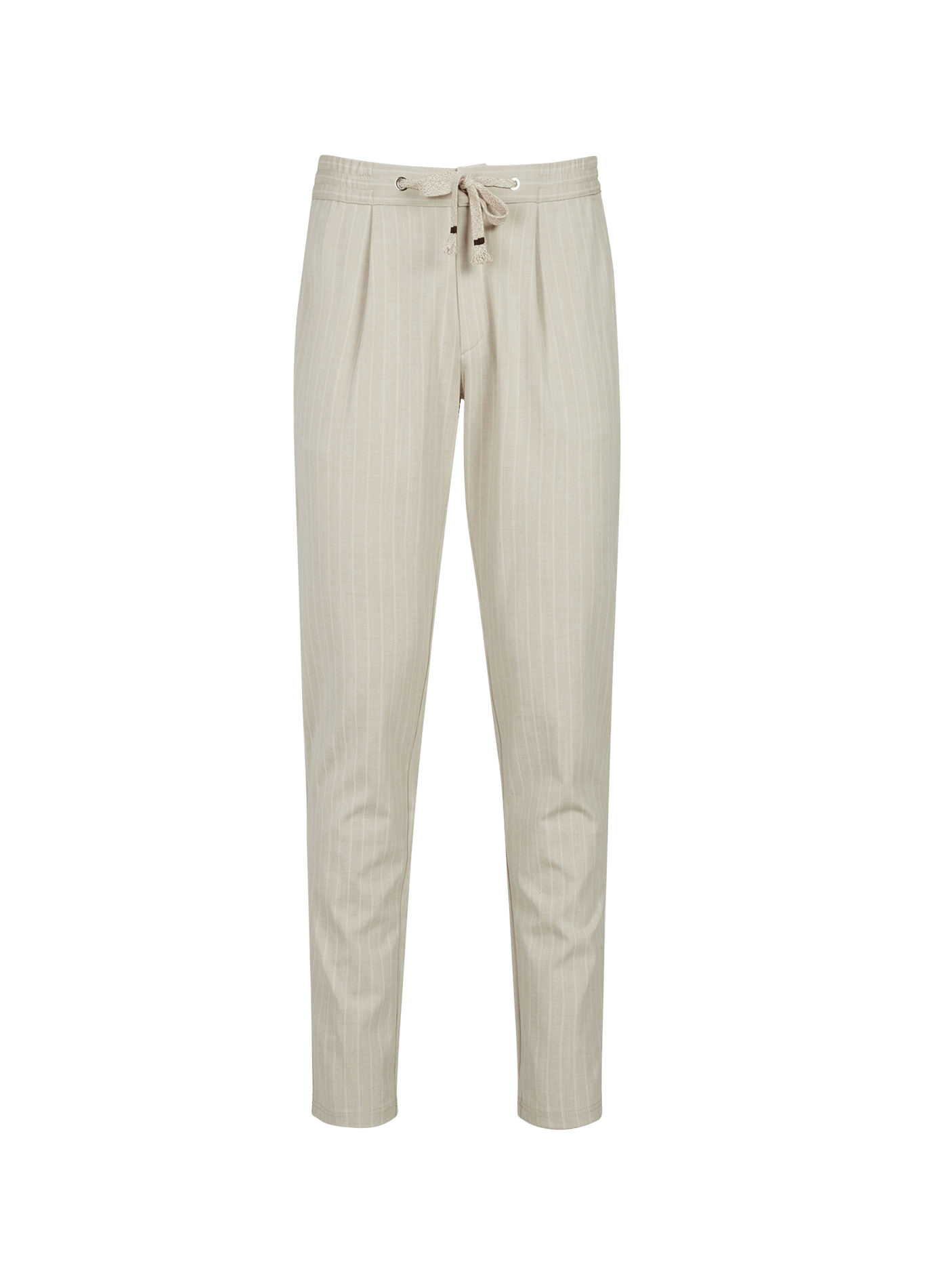 Striped cotton blend pants 1789 CALA Beige