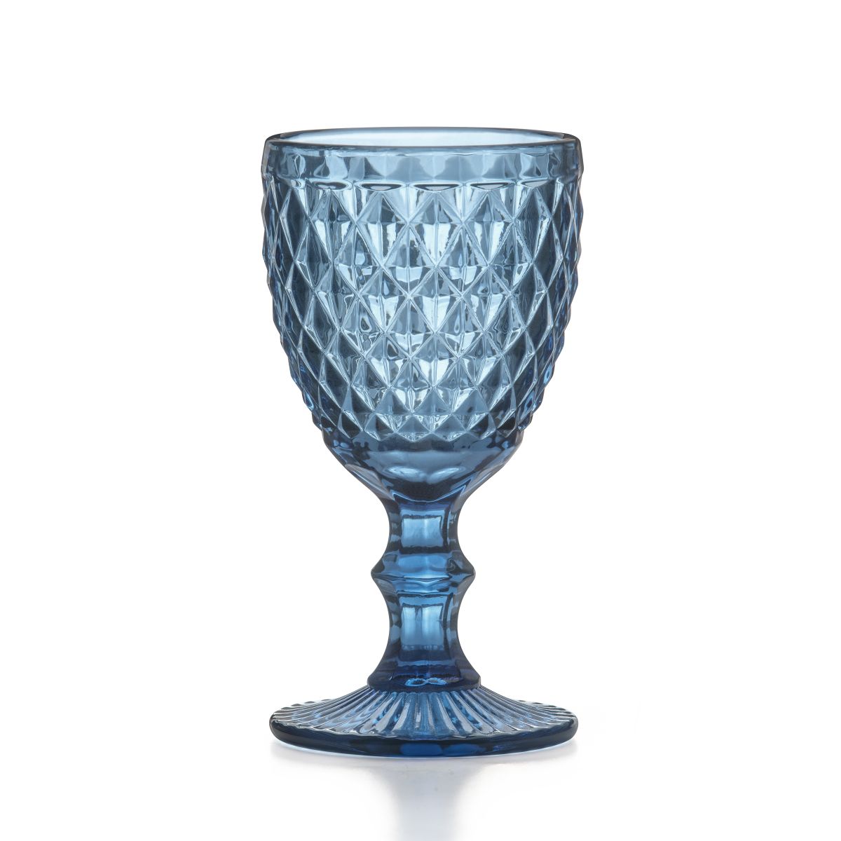 Diamond - 6 verres à pied 20 cl MEDARD DE NOBLAT Bleu