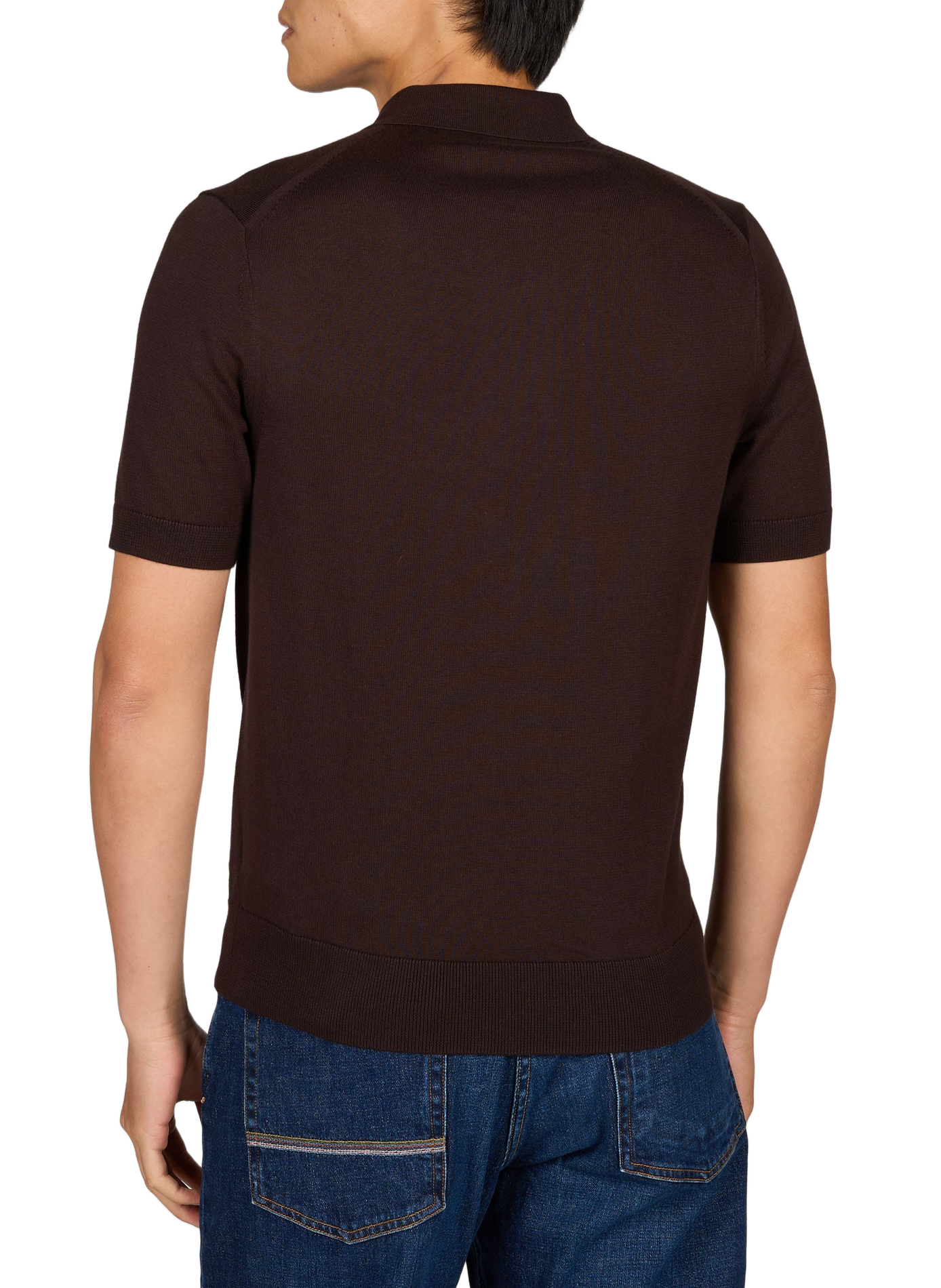 Short sleeve cotton polo shirt FRED PERRY Brown