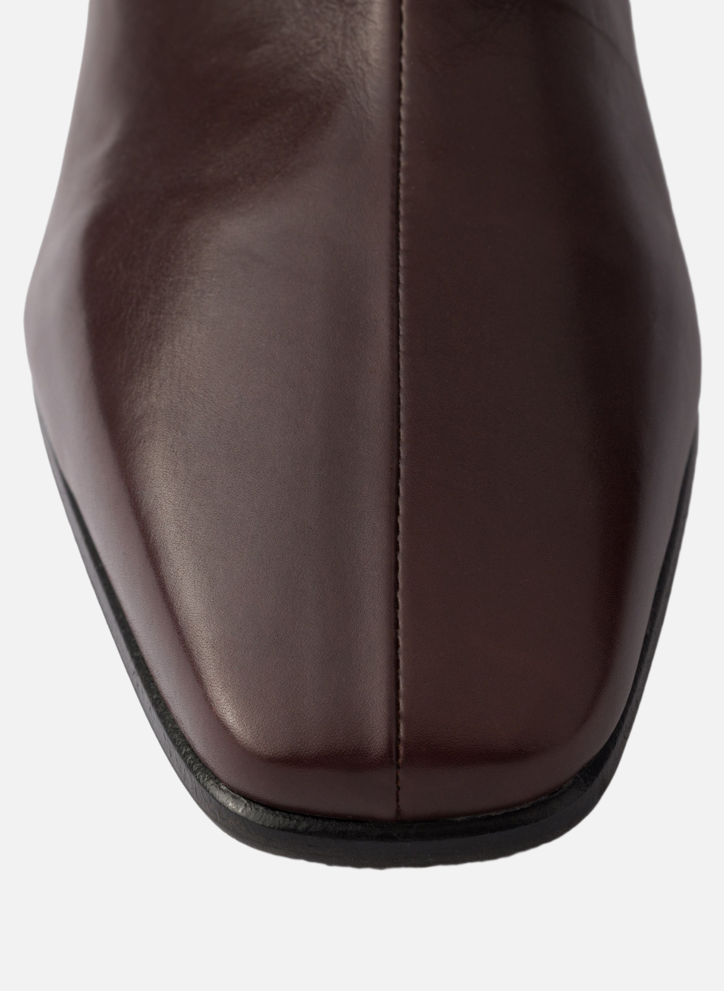 Bottines en cuir PRADA Marron