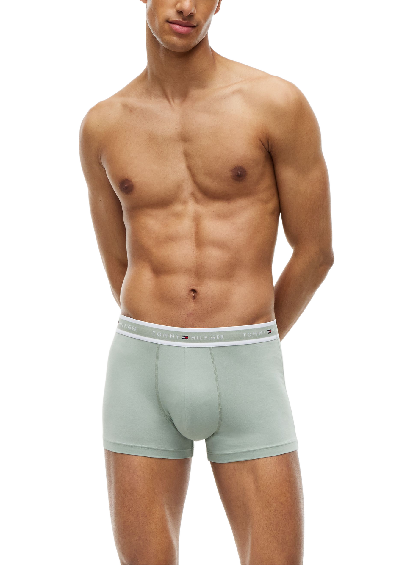 Set aus 3 Boxershorts mit Logo aus Baumwollmischung TOMMY HILFIGER Mehrfarbig