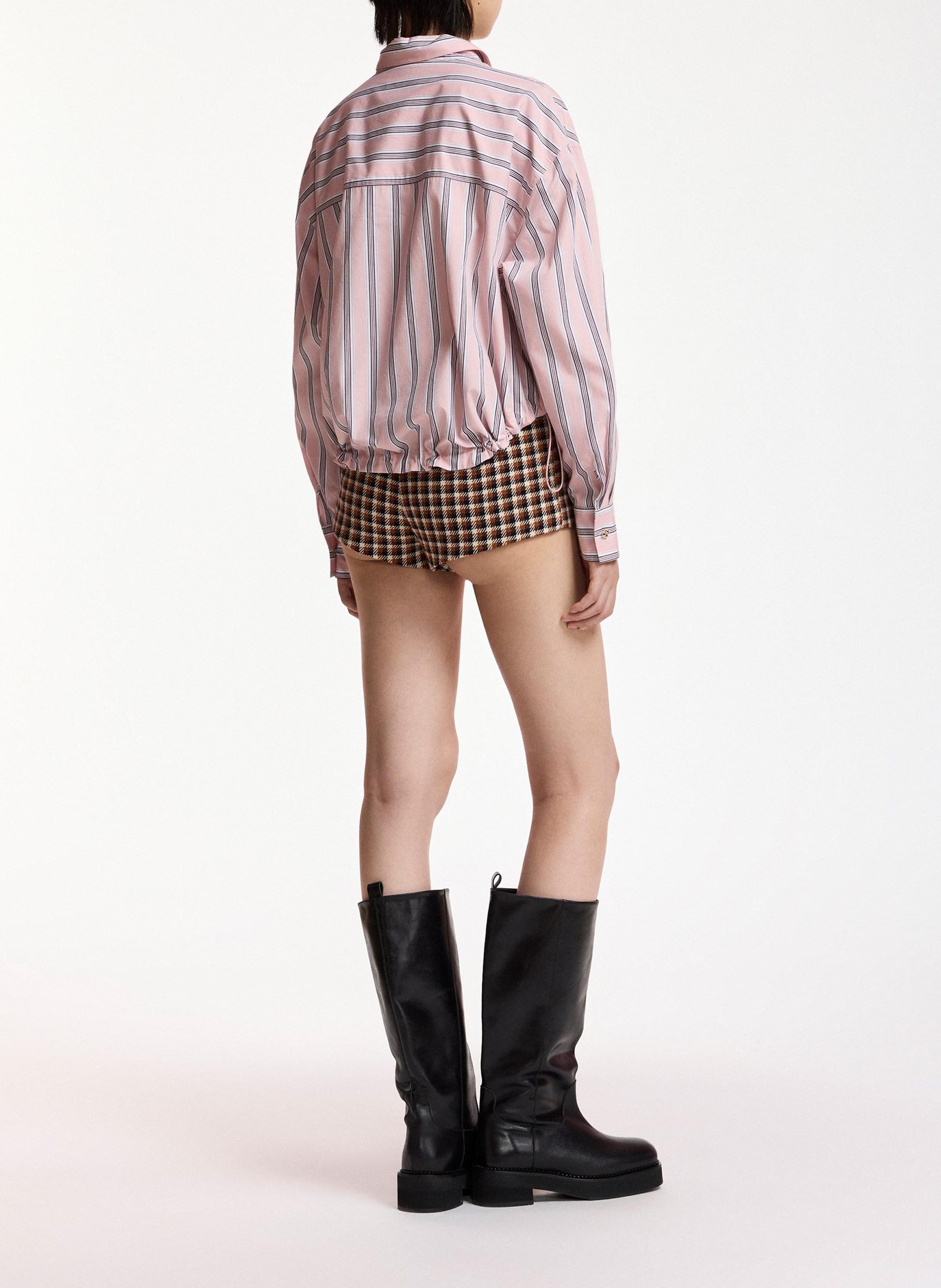 Chemise col classique en coton bio kabu ESSENTIEL ANTWERP Rose