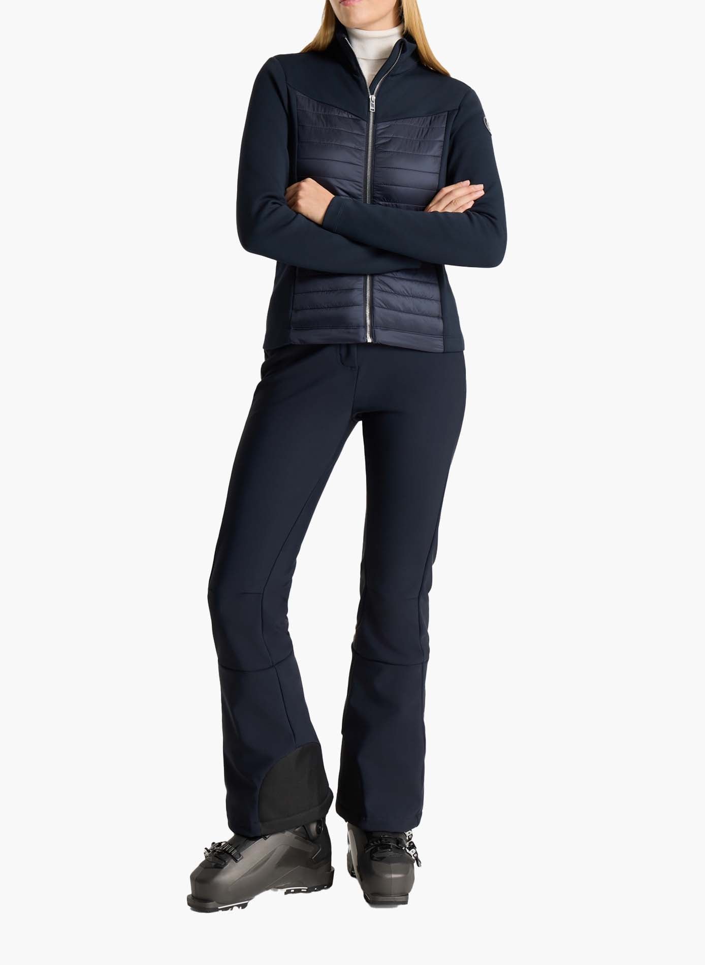 Veste technique asponita col montant coupe ajustée FUSALP Bleu