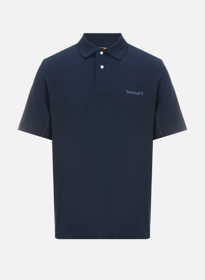 Straight cotton-blend polo shirt TIMBERLAND
