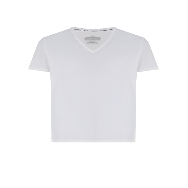 Calvin Klein Set Of Two Cotton T-shirts In White