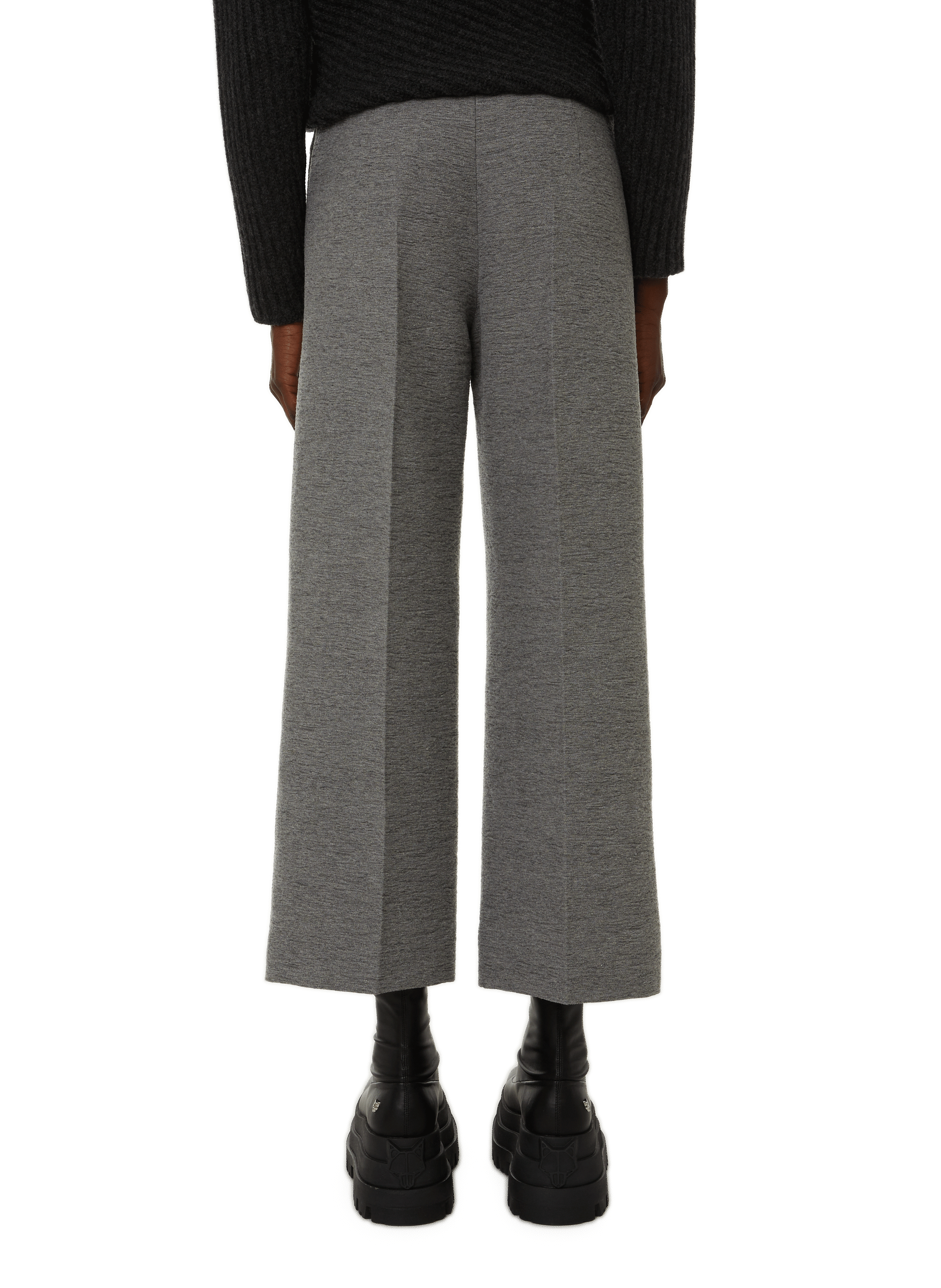 Wool trousers TOTEME Grey