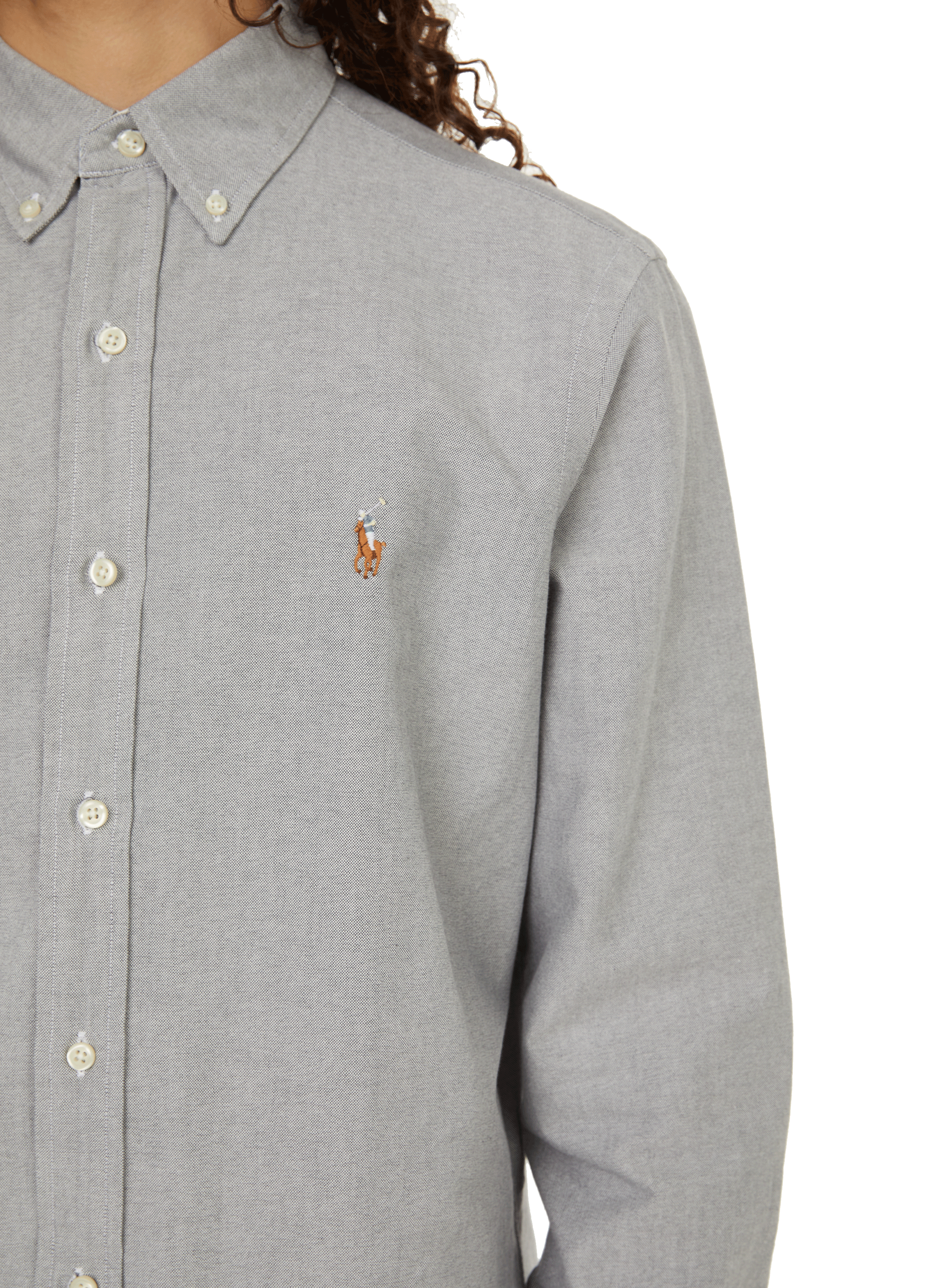 Cotton shirt POLO RALPH LAUREN Grey