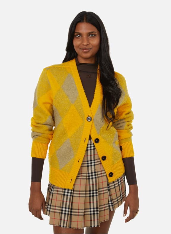 Cardigan burberry discount femme