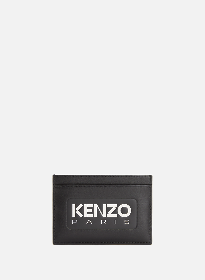 KENZO leather card holder