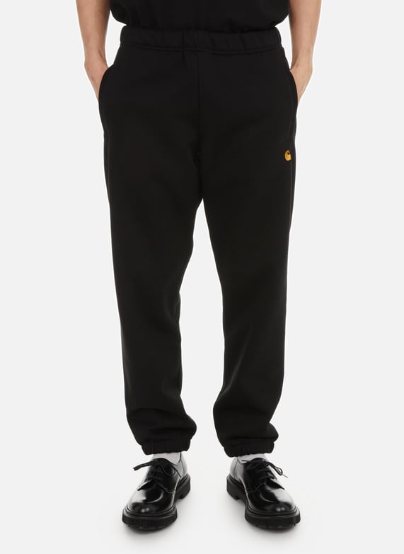 Pantalon de survetement uni Noir