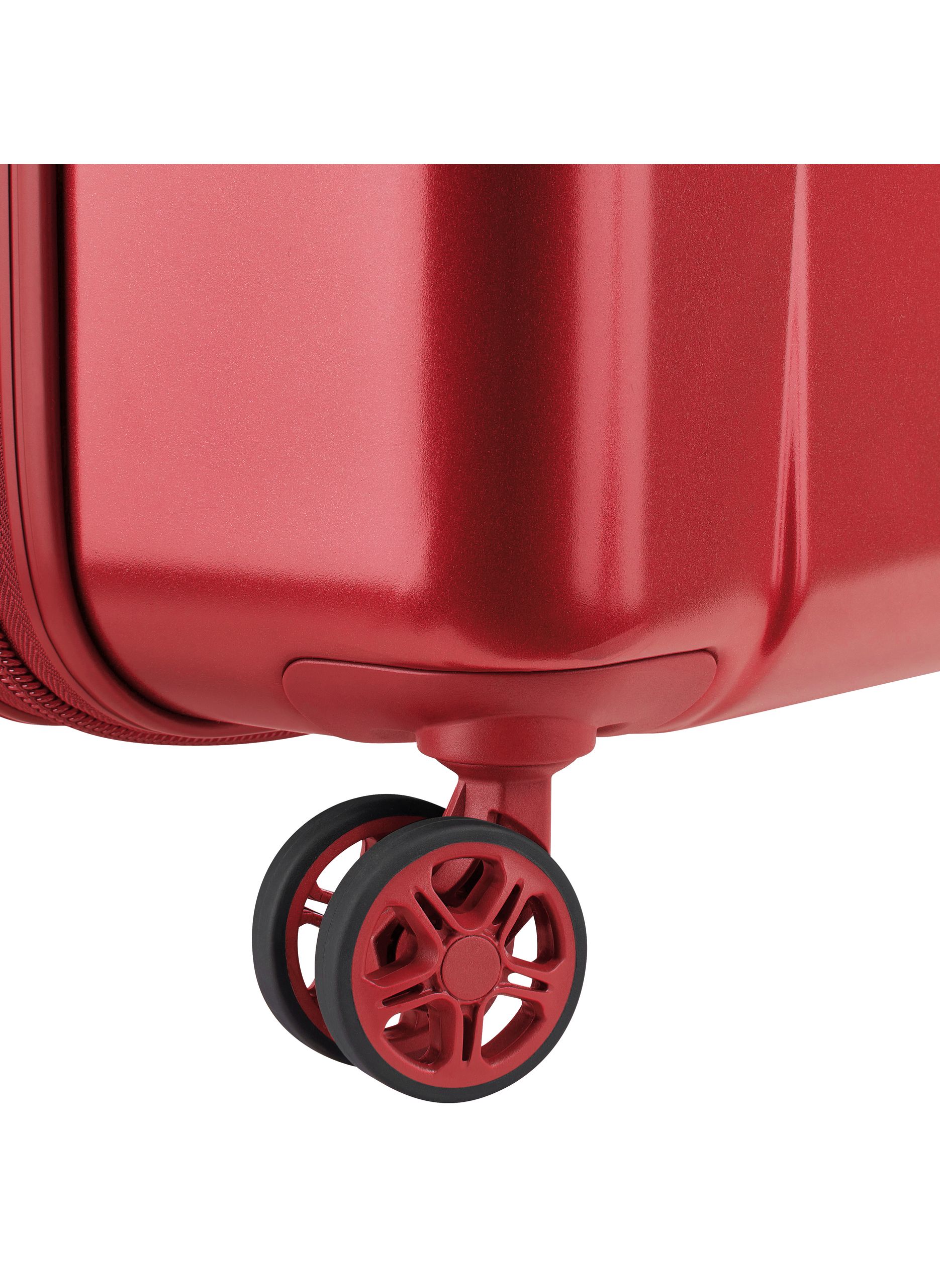 Valise soute rigide taille l - caumartin plus DELSEY PARIS Rouge
