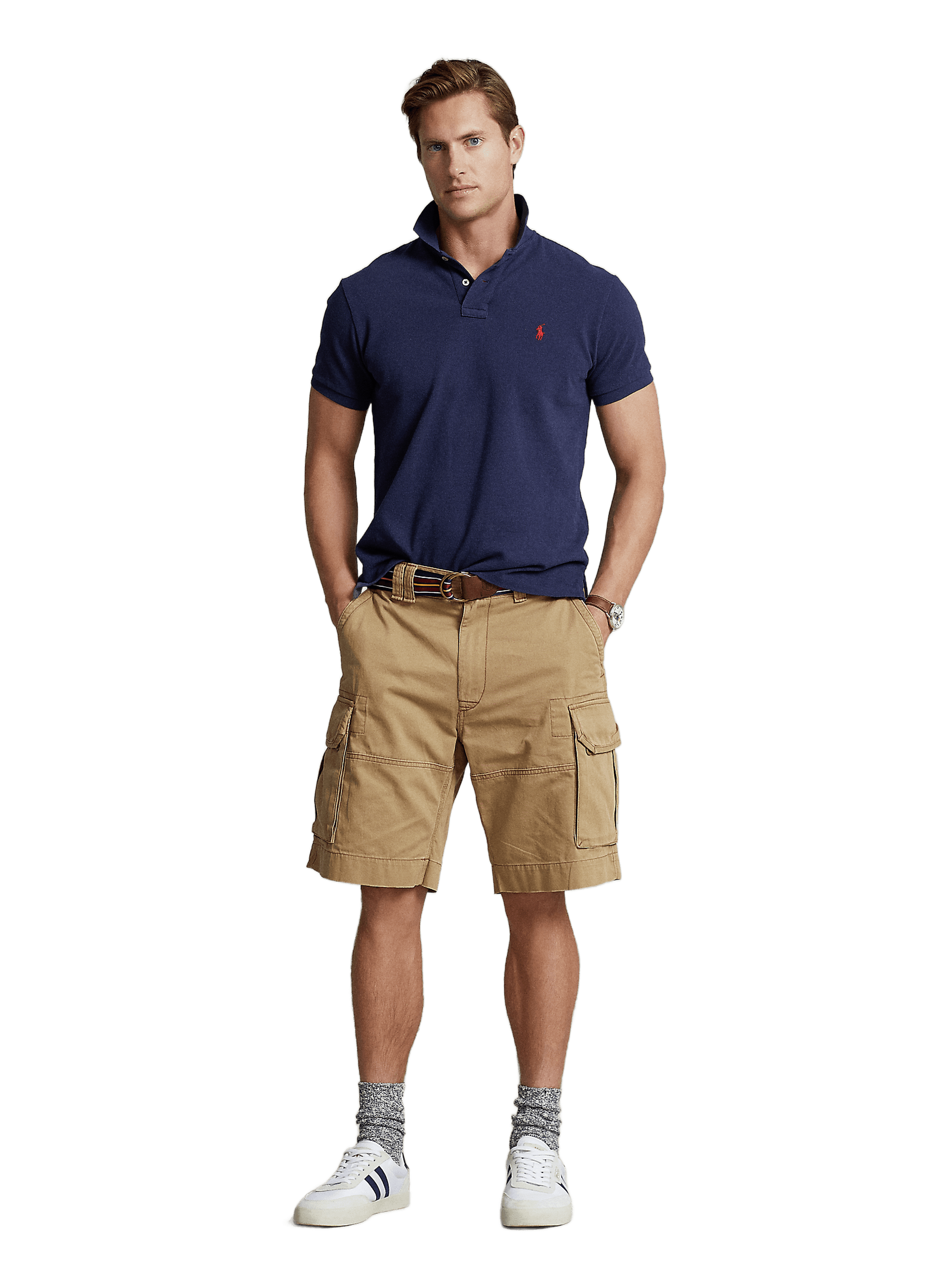 Cotton cargo shorts POLO RALPH LAUREN Beige