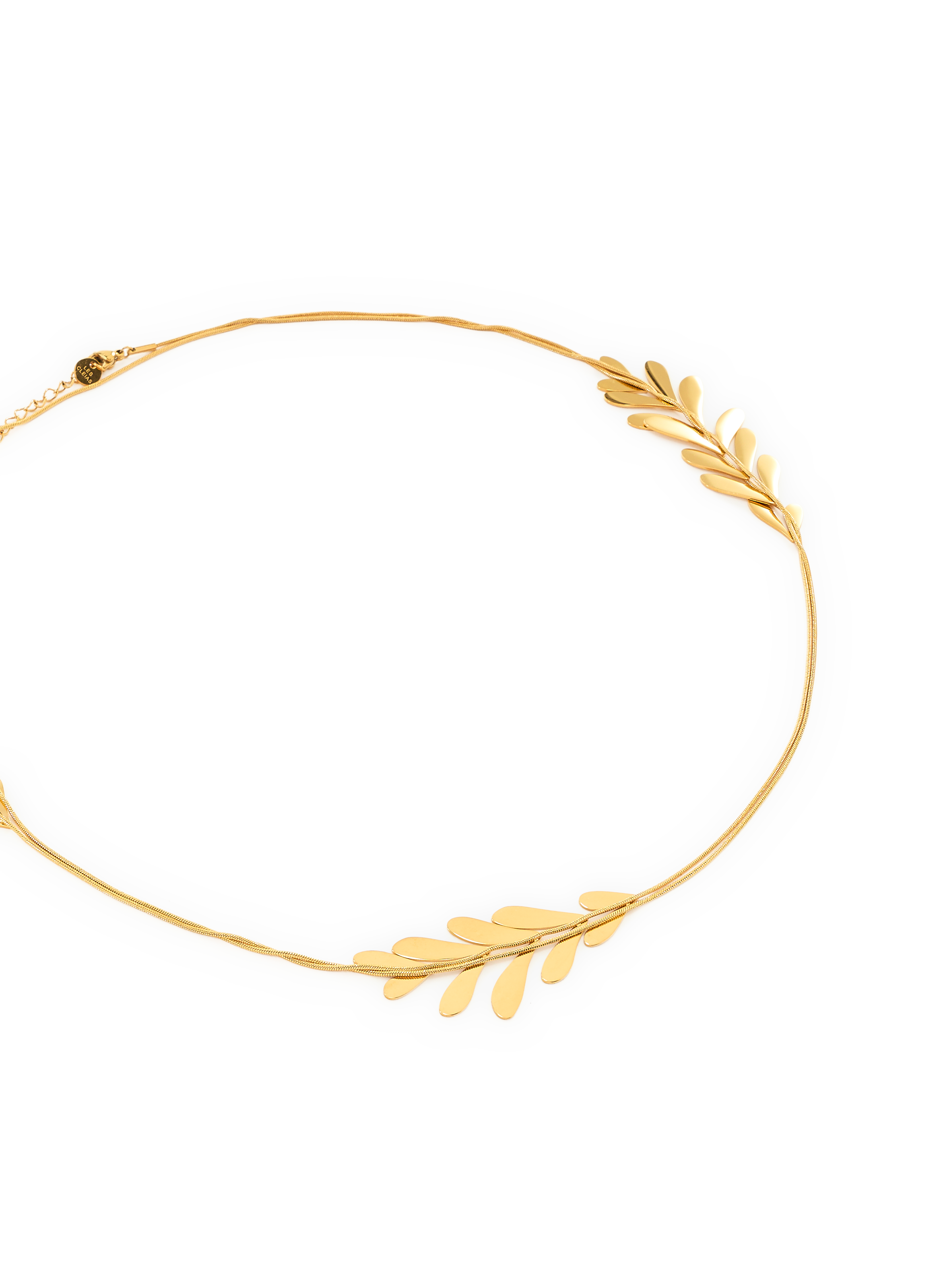 Double-row necklace AU PRINTEMPS PARIS Golden