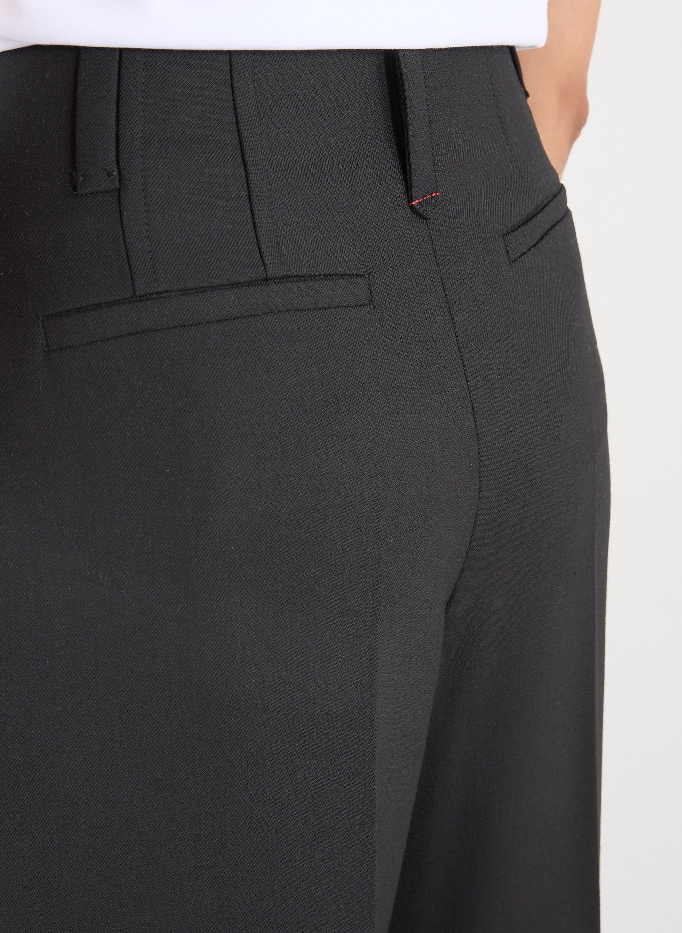 Elasticated trousers VICTORIA BECKHAM Black