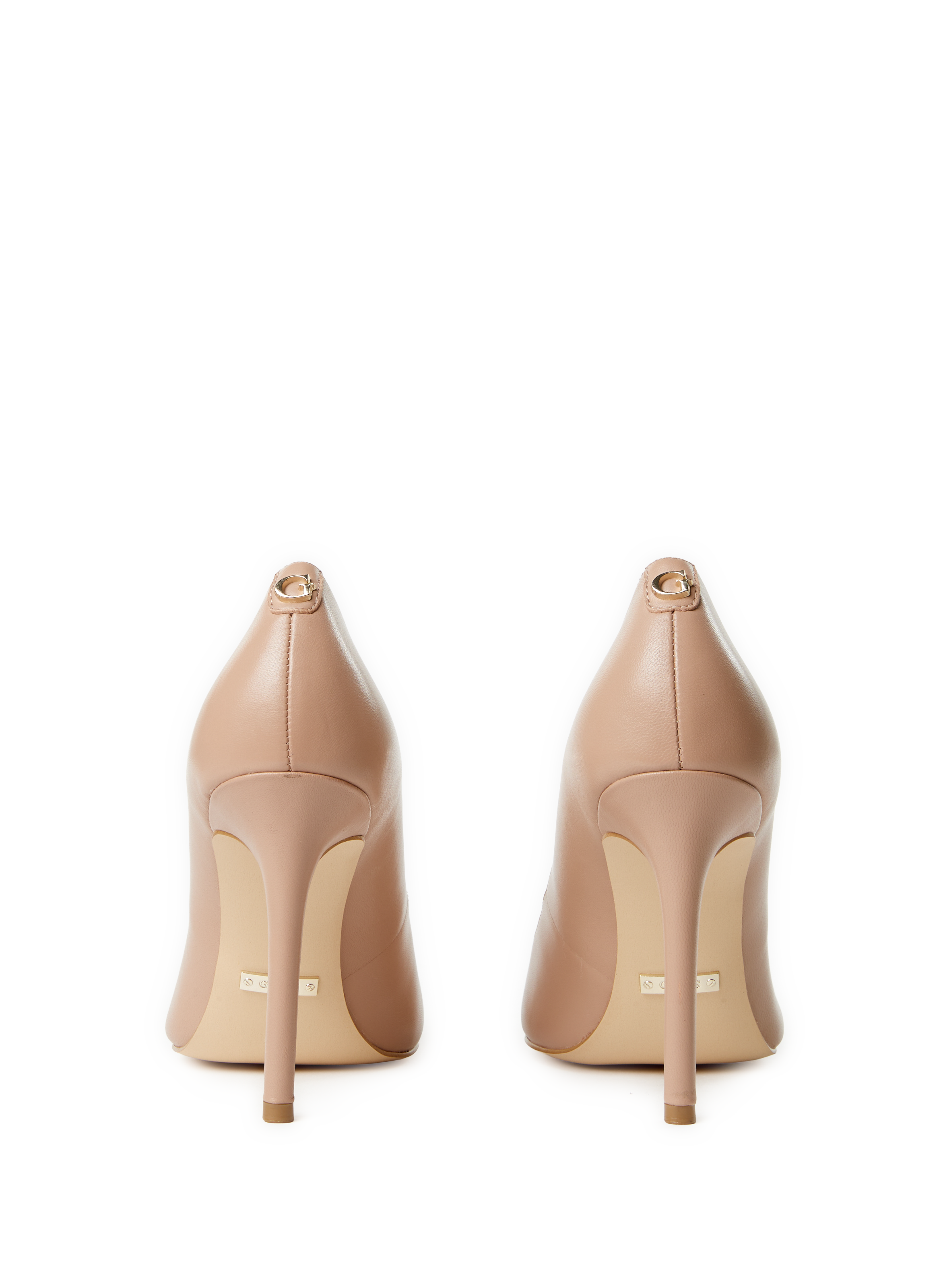 Escarpins unis en cuir GUESS Beige