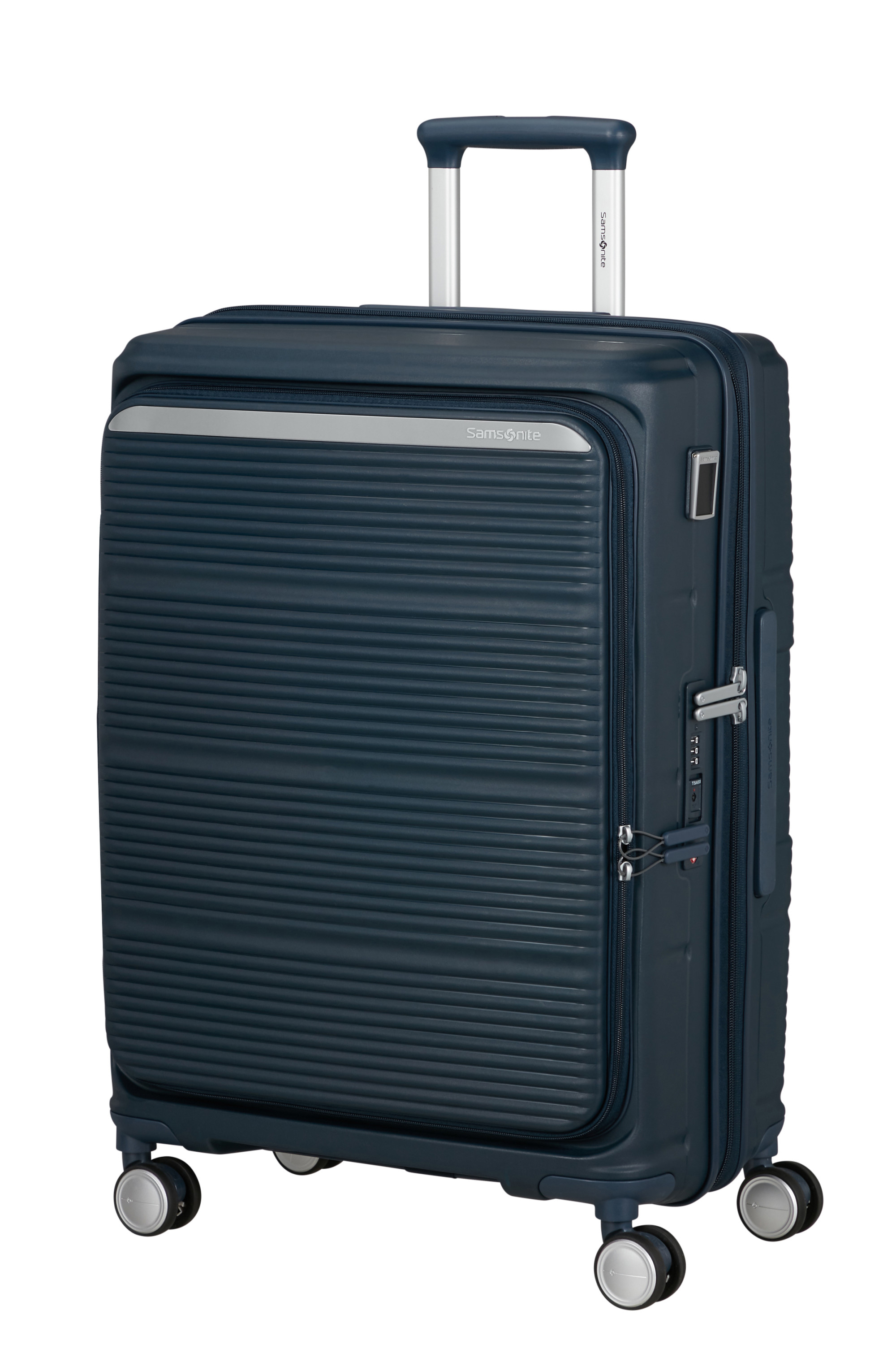 Paralux hs valise 4 roues taille m SAMSONITE Bleu