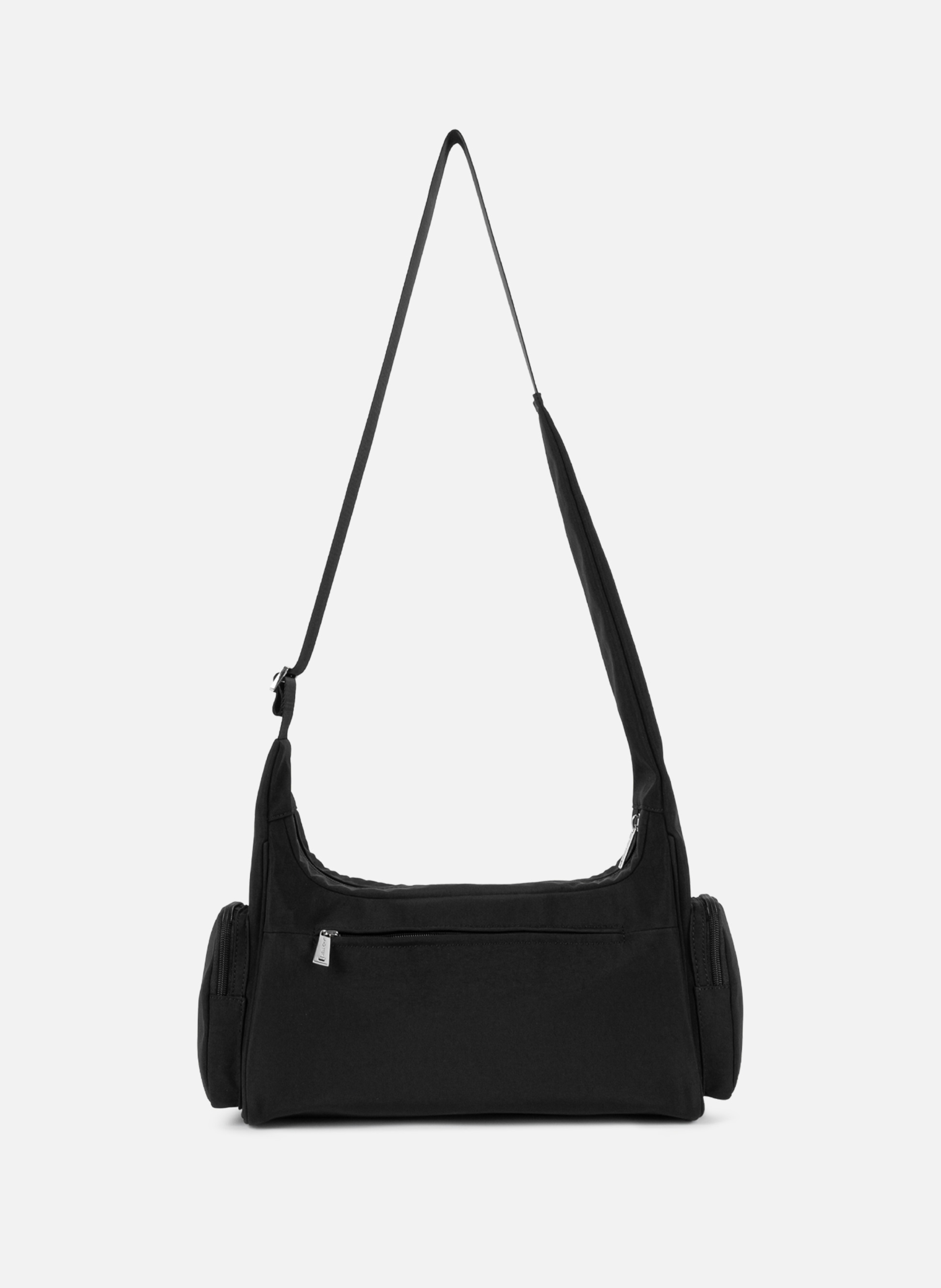 Sac besace - basic pocket Noir
