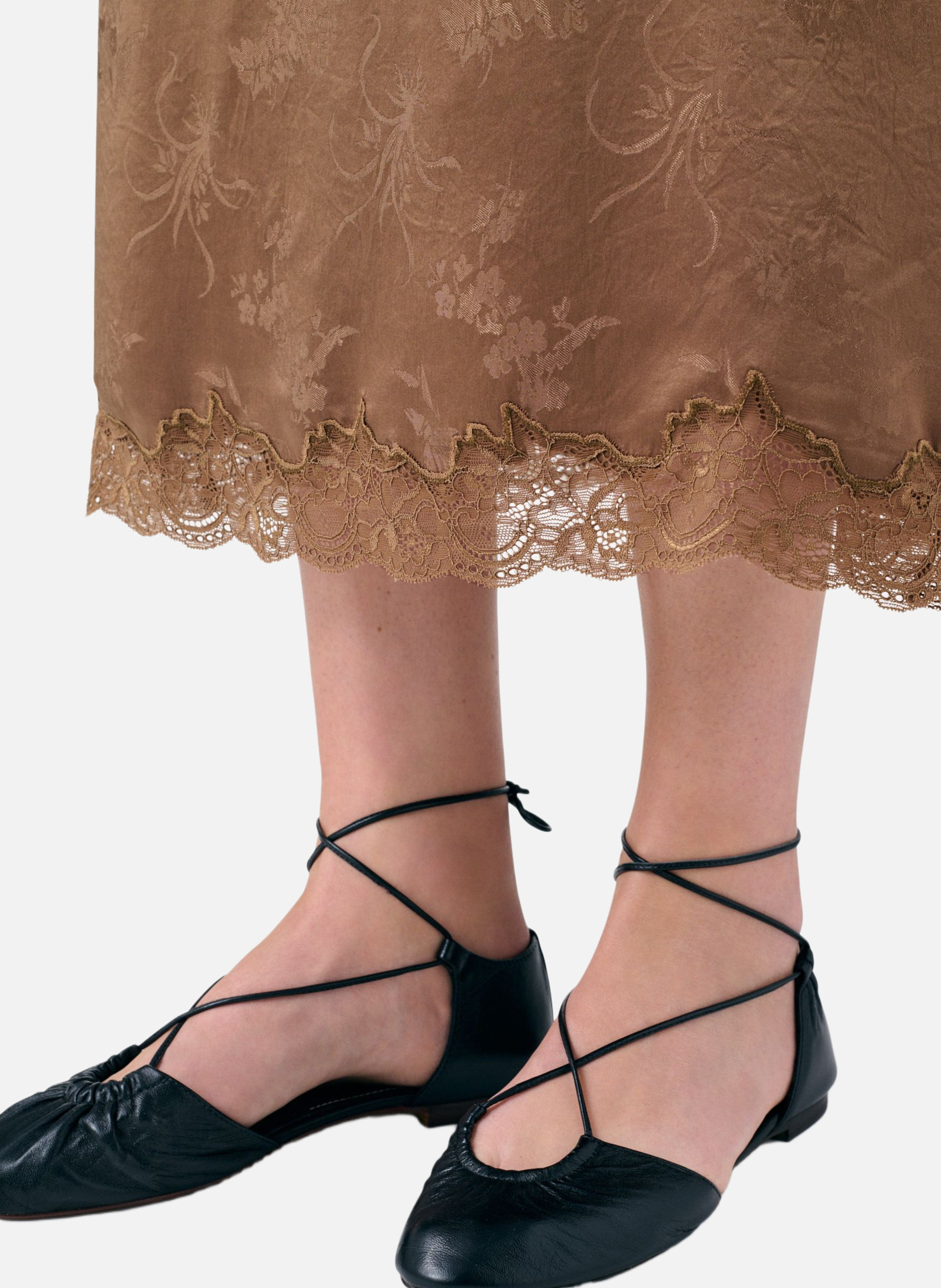 Jupe geraldina VANESSA BRUNO Marron