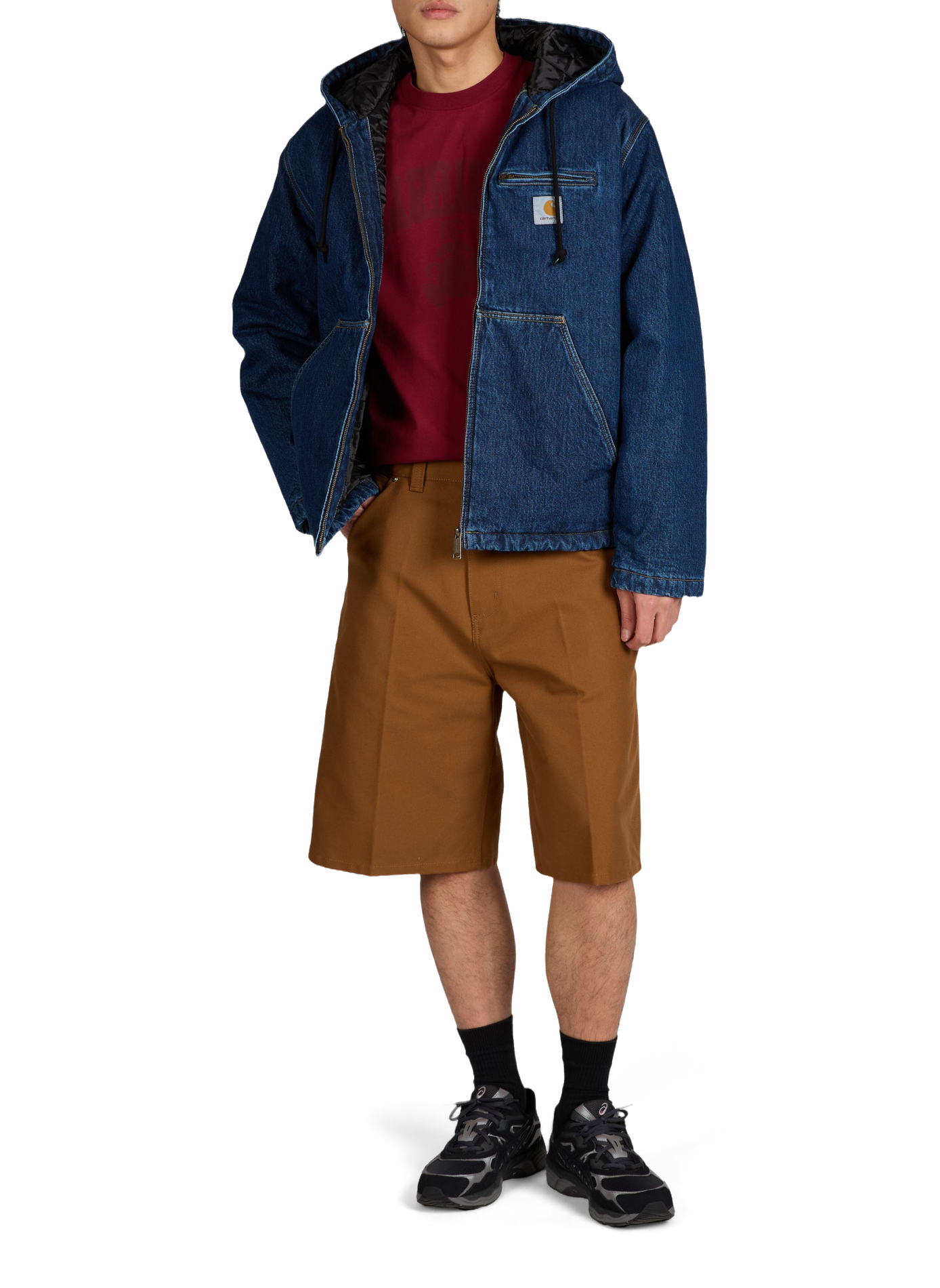 Cotton Shorts CARHARTT WIP Brown