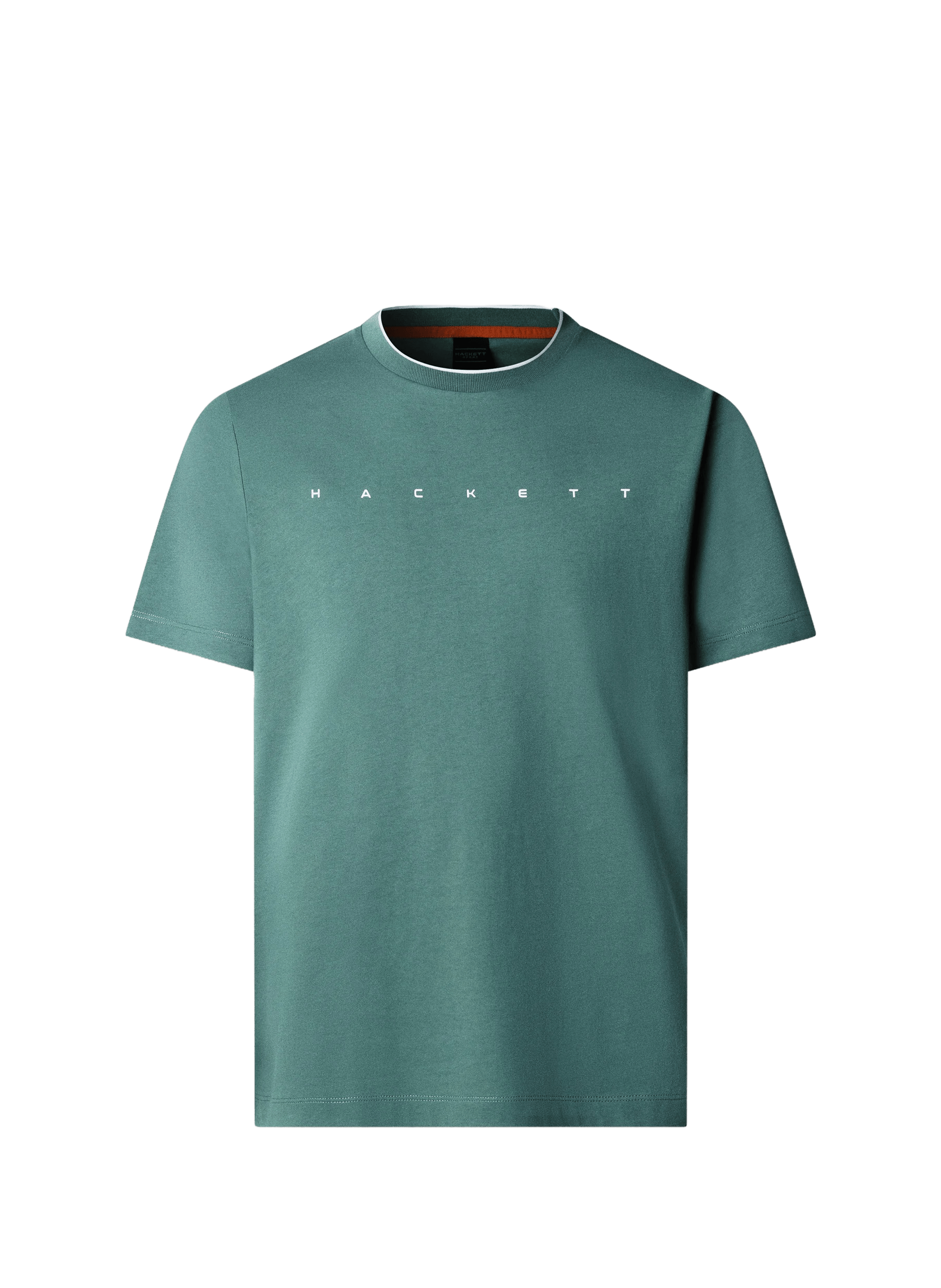 T-shirt en coton HACKETT Vert