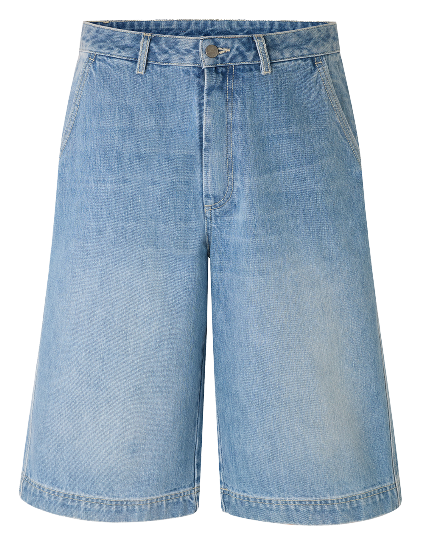 Short en jean Francis SOEUR Bleu