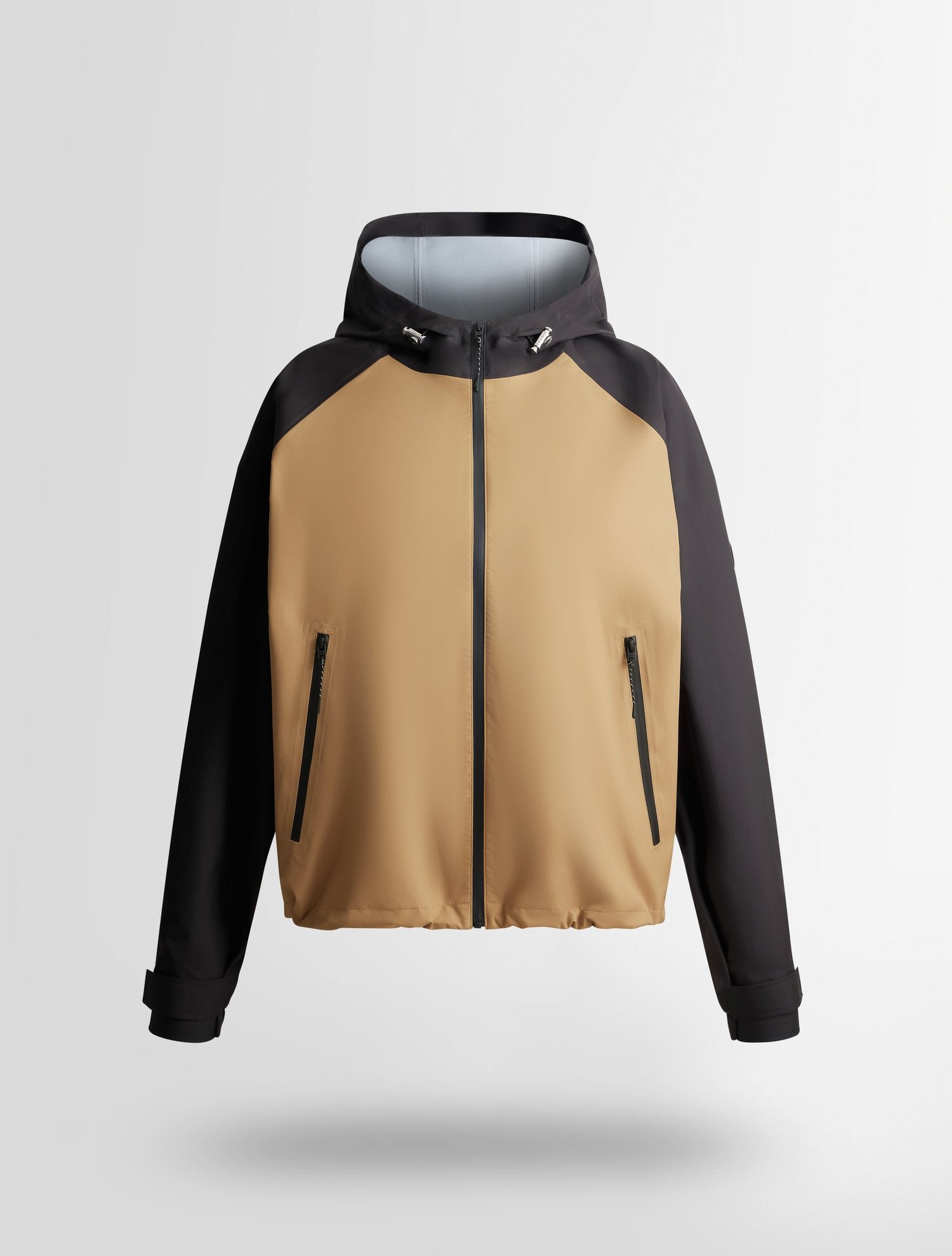 Blouson syarane col capuche coupe regular FUSALP Beige