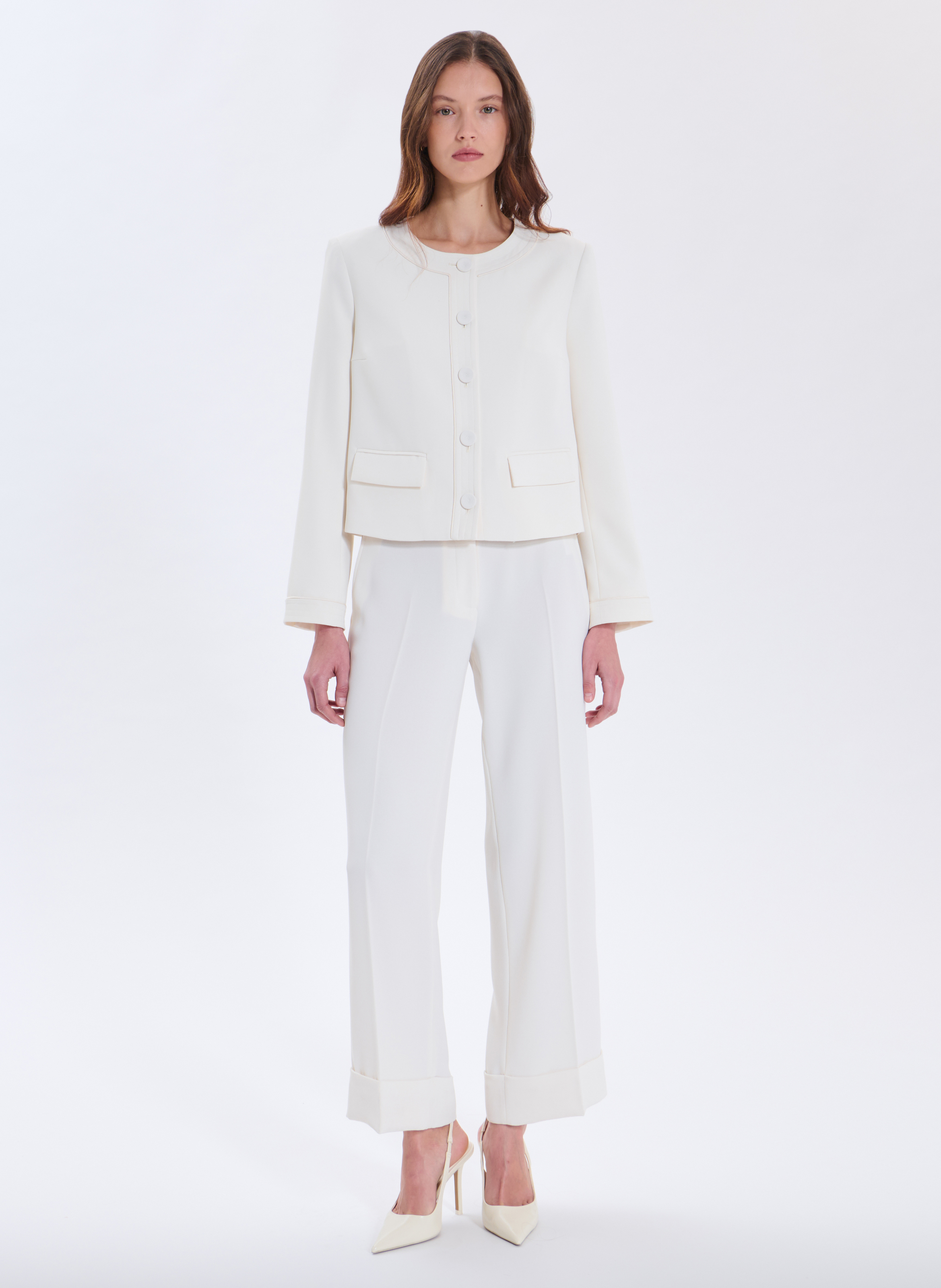 Veste  valso ZAPA Blanc