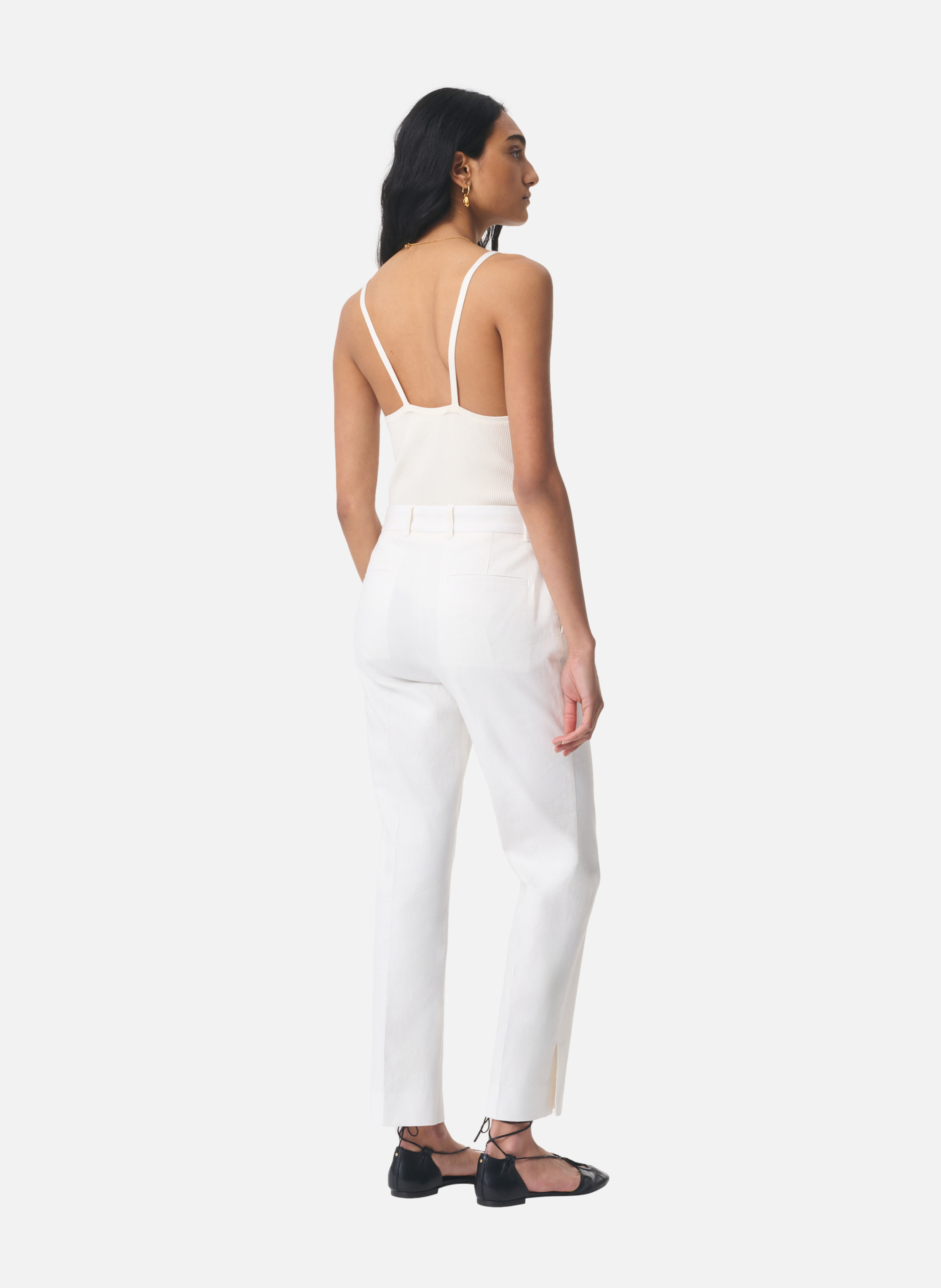 Pantalon gandiel VANESSA BRUNO Blanc