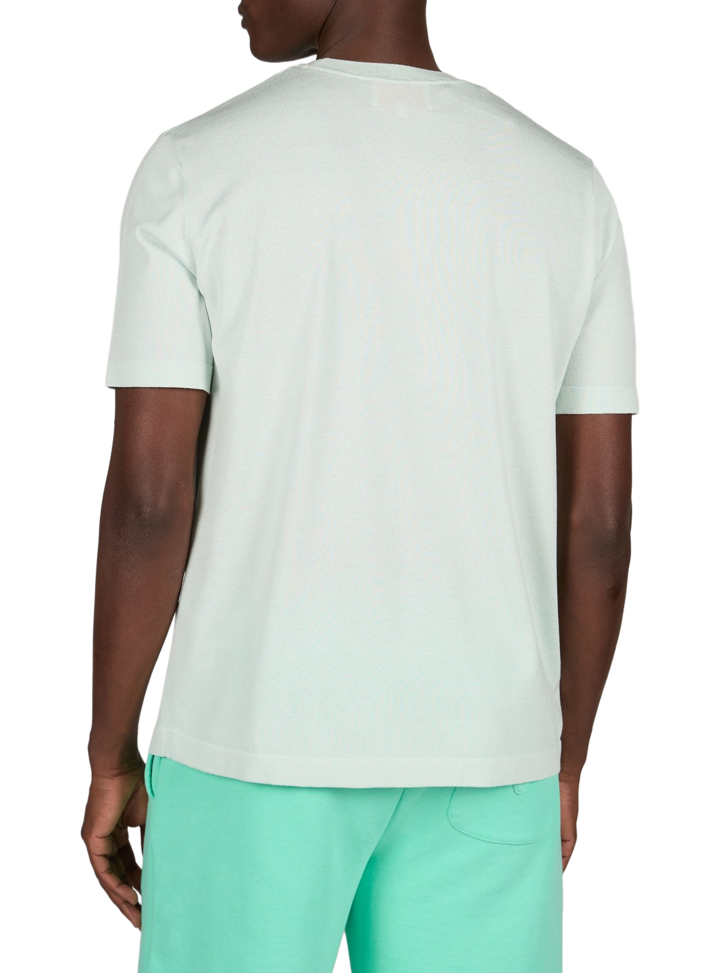 T-shirt Juste à col rond GERTRUDE ET GASTON Green