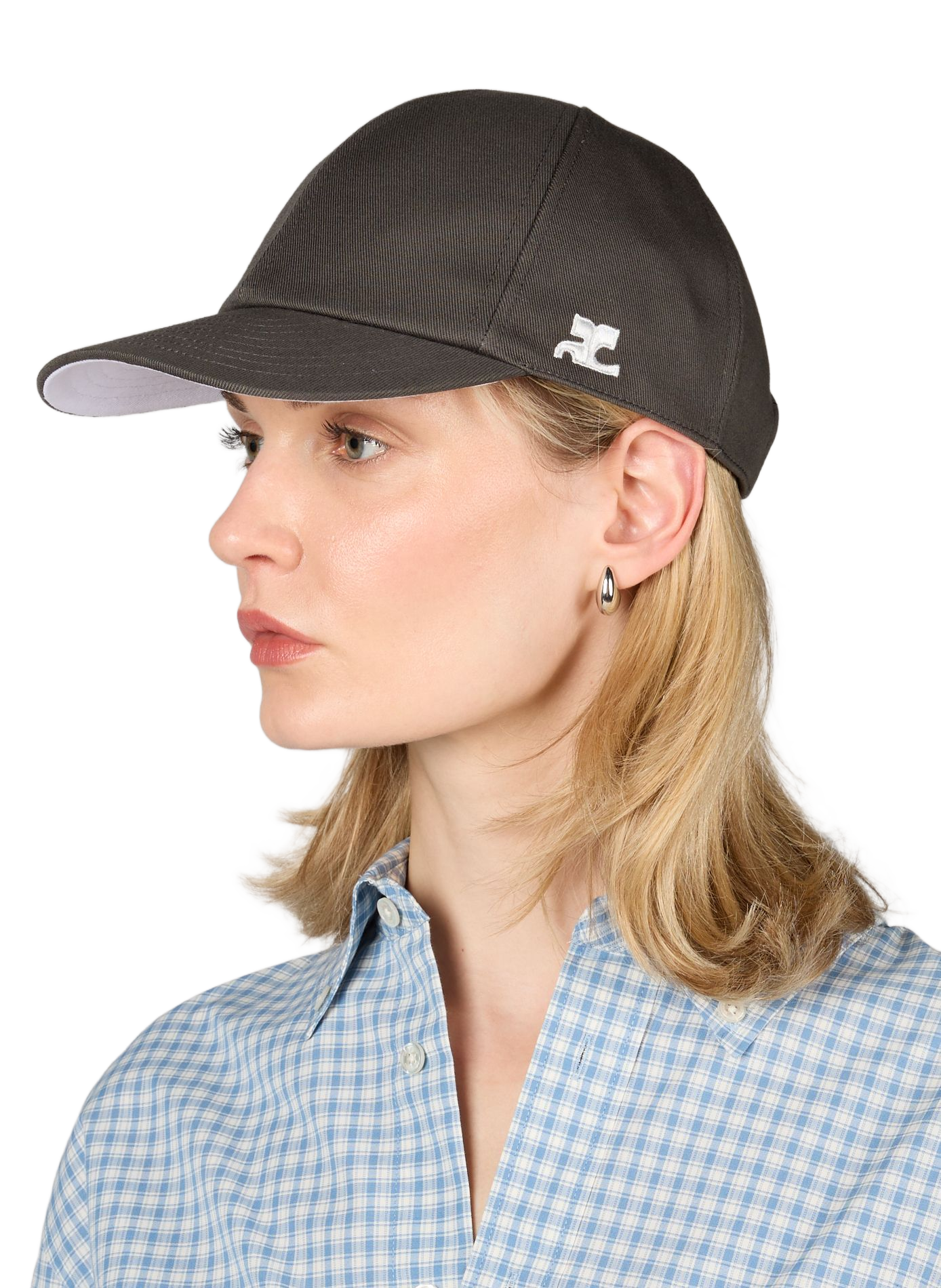 Katoenen pet COURRÈGES Grijs