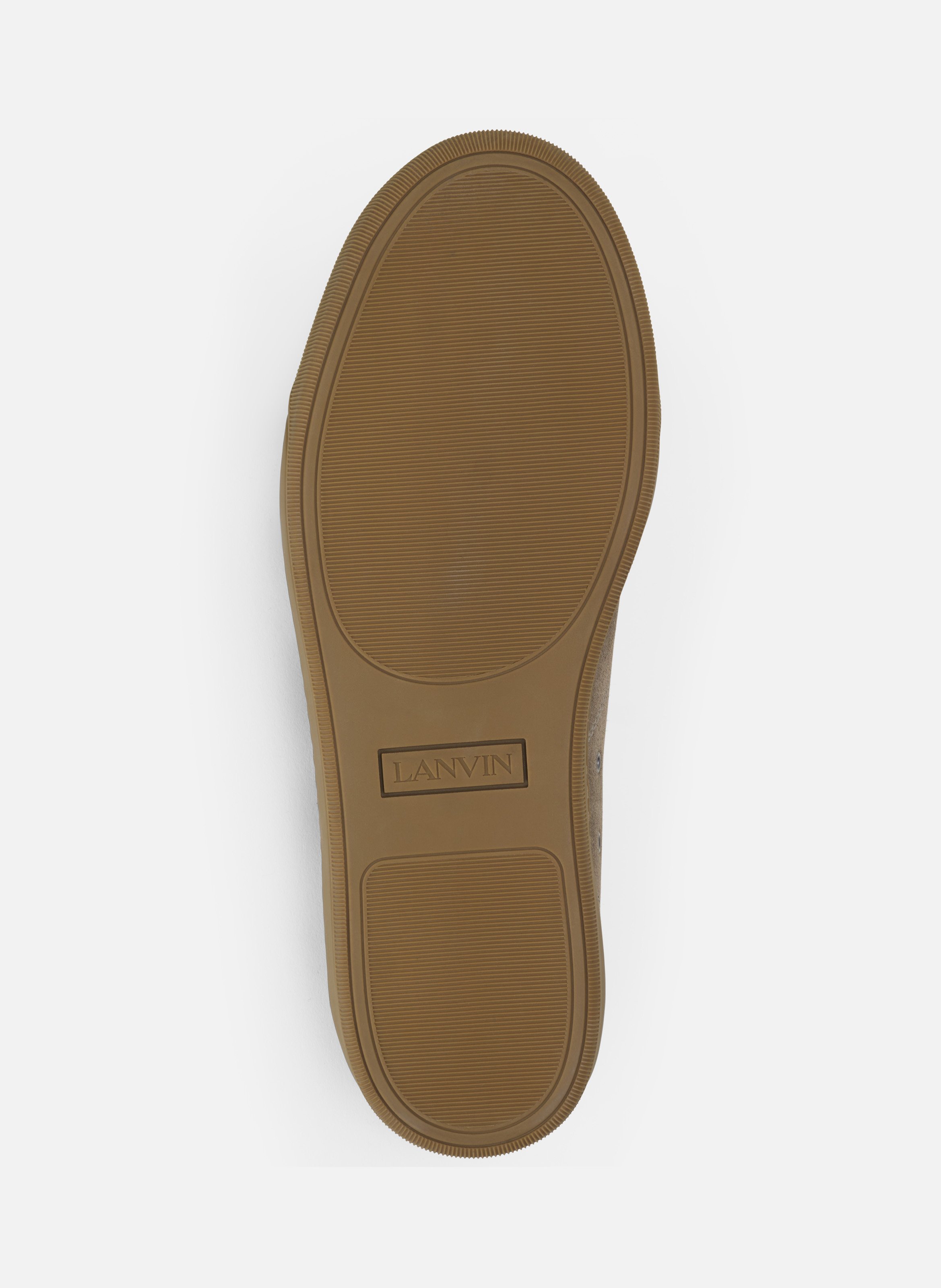 Sneakers dbb1 zip en suede LANVIN Vert