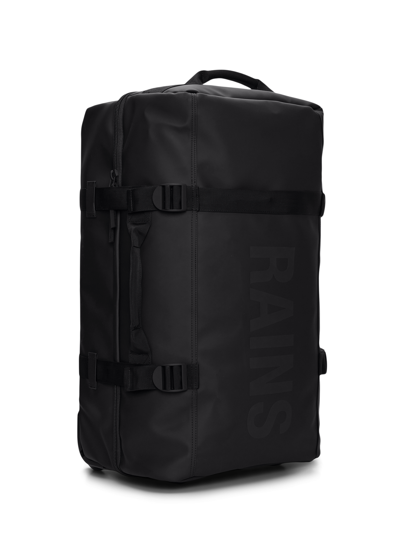 Valise Texel Check-in à roulettes  RAINS Noir