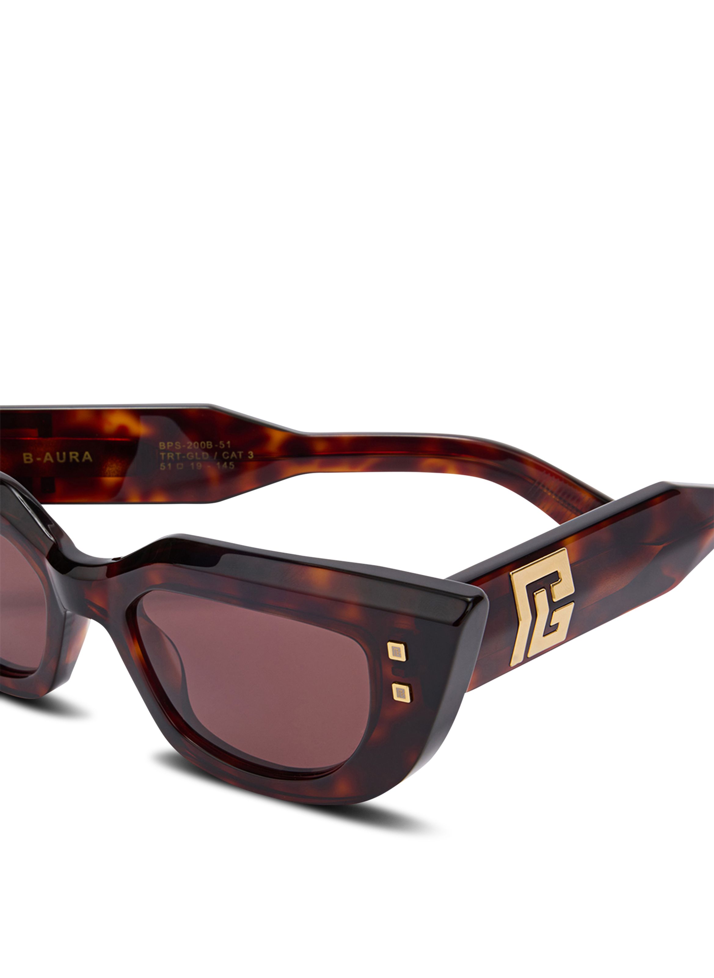 Lunettes de soleil b-aura BALMAIN Marron