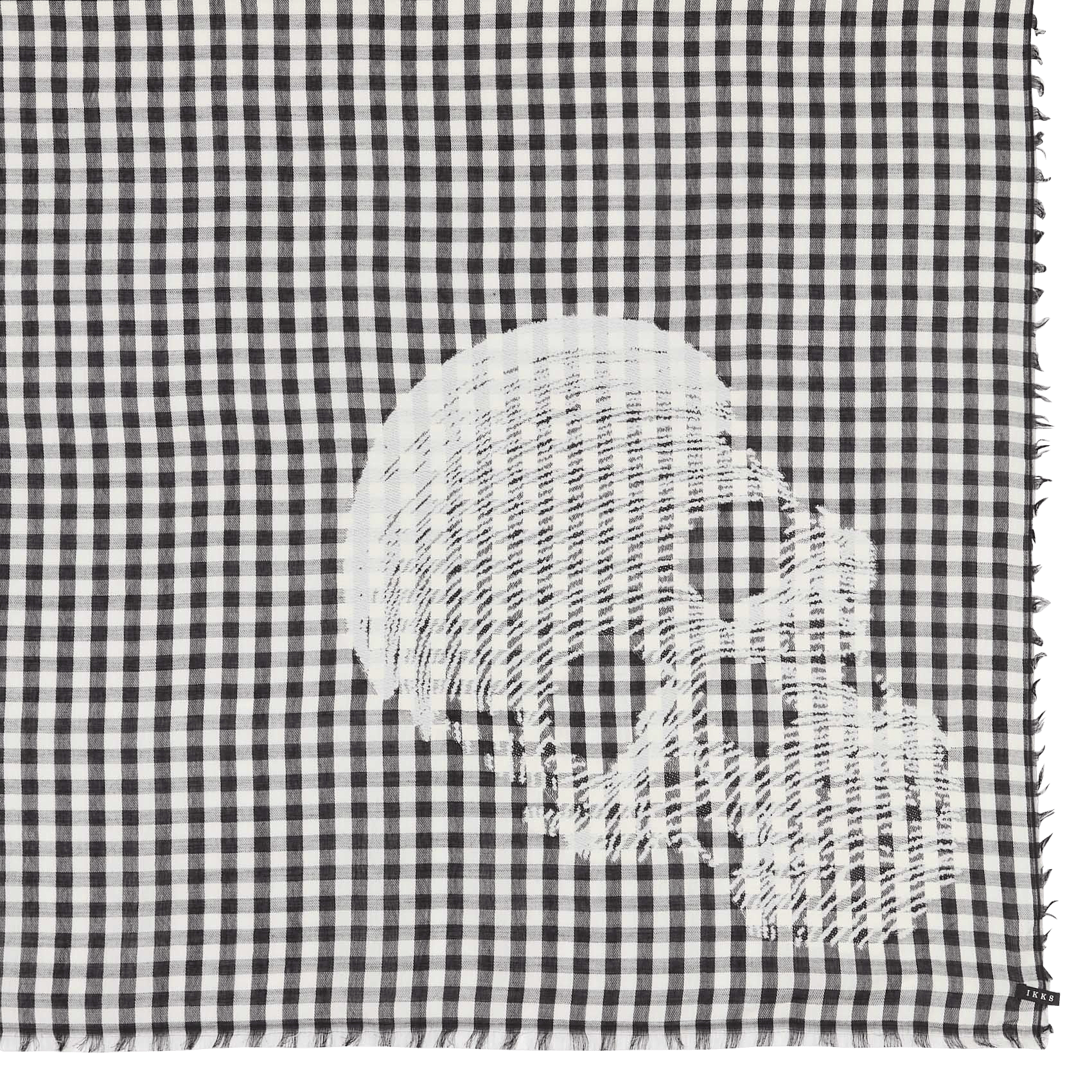 Foulard en coton mélangé IKKS Noir