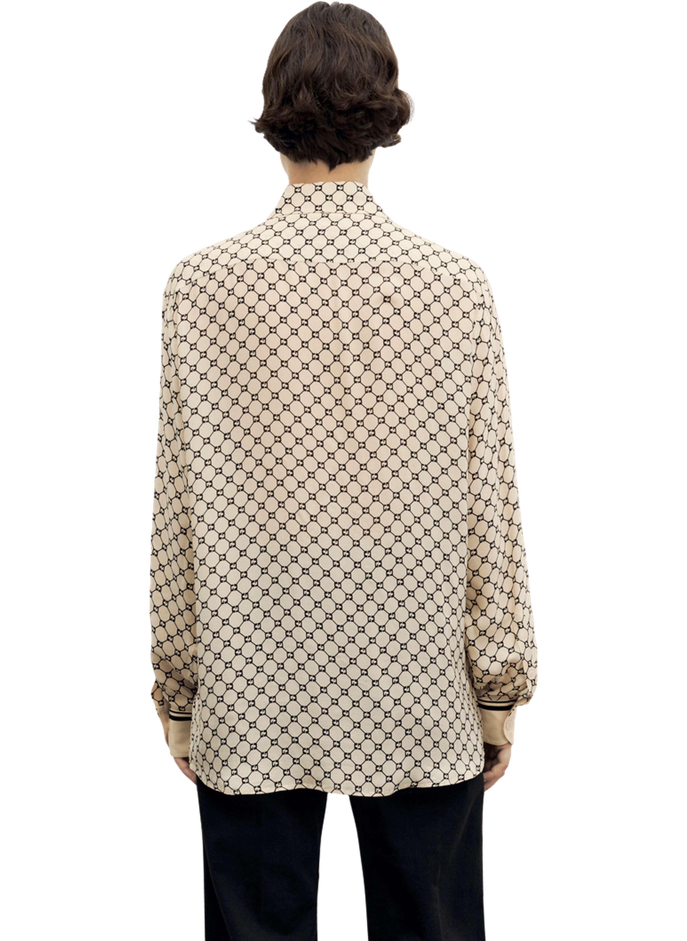 Chemise fluide à monogramme - jimi GERARD DAREL Beige