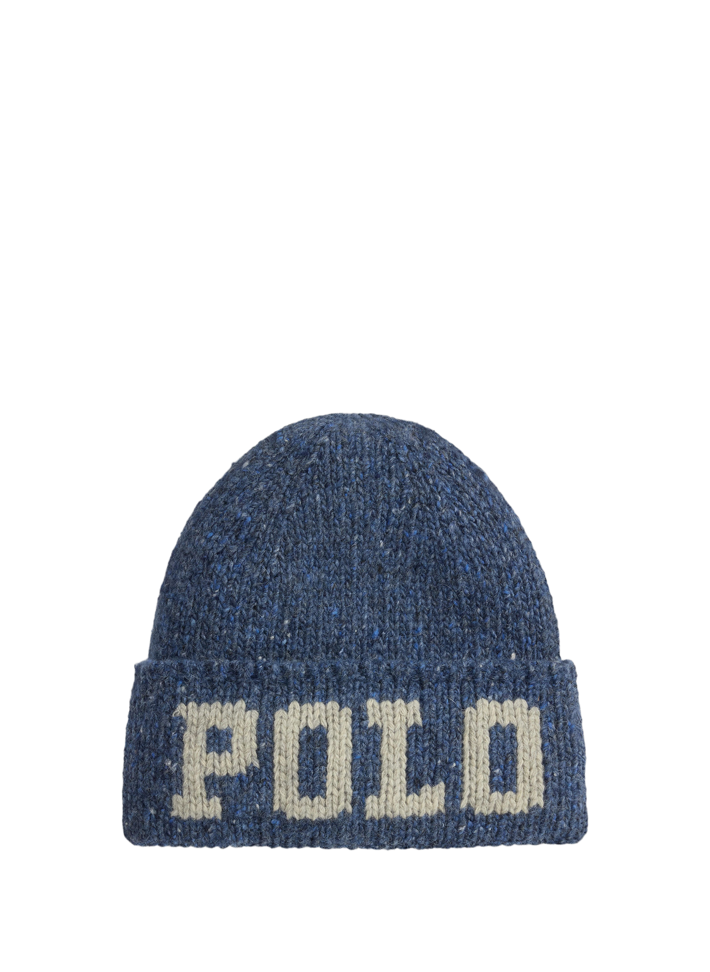 Bedruckte Mütze aus Wollmischung POLO RALPH LAUREN Blau