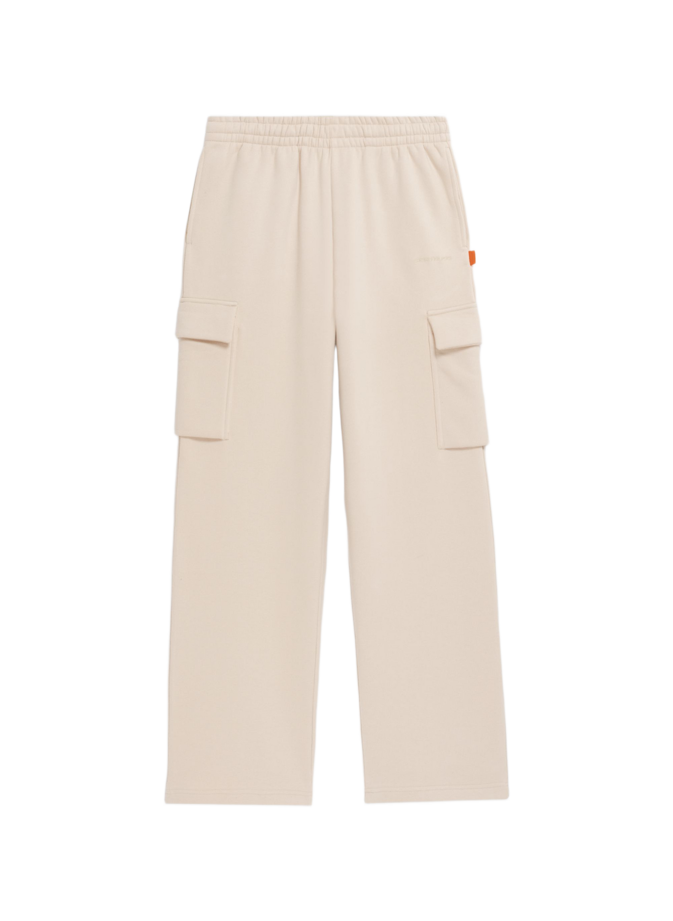 Robin wide-leg cotton-blend sweatpants GERTRUDE Beige