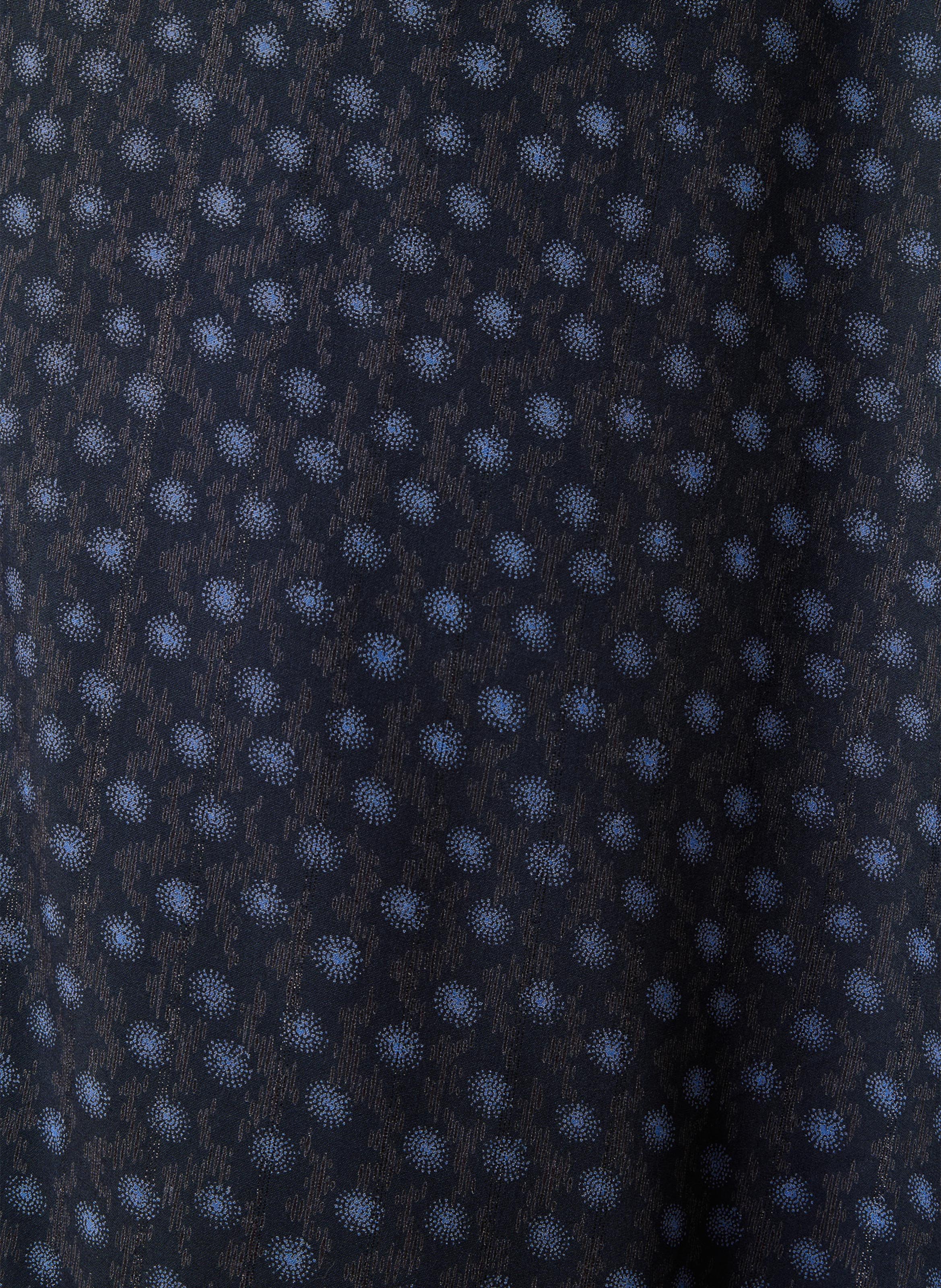 A-lijn midi-rok met grafische print LA FEE MARABOUTEE Blauw