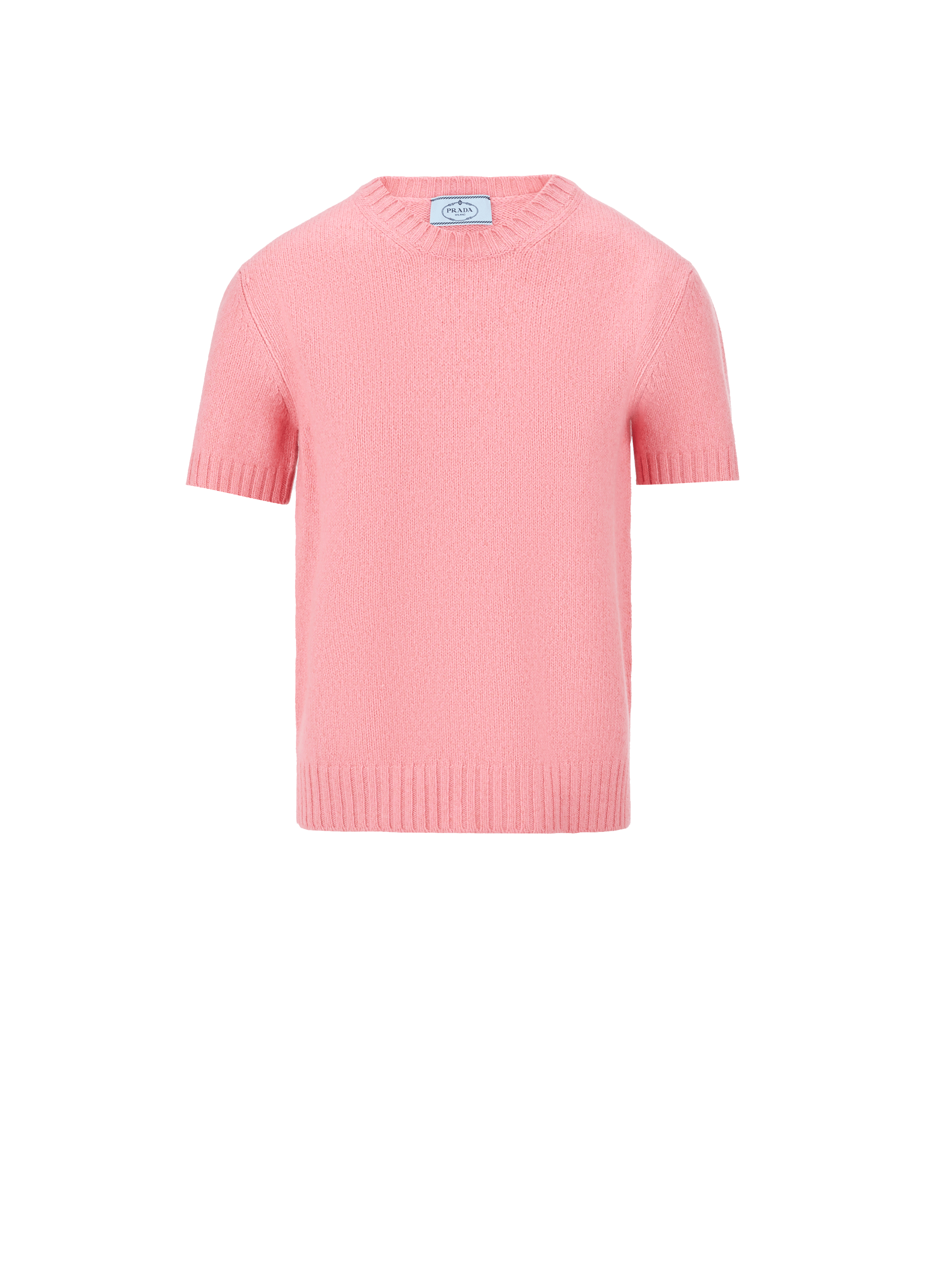 PRADA Shetland wool knit Top Pink
