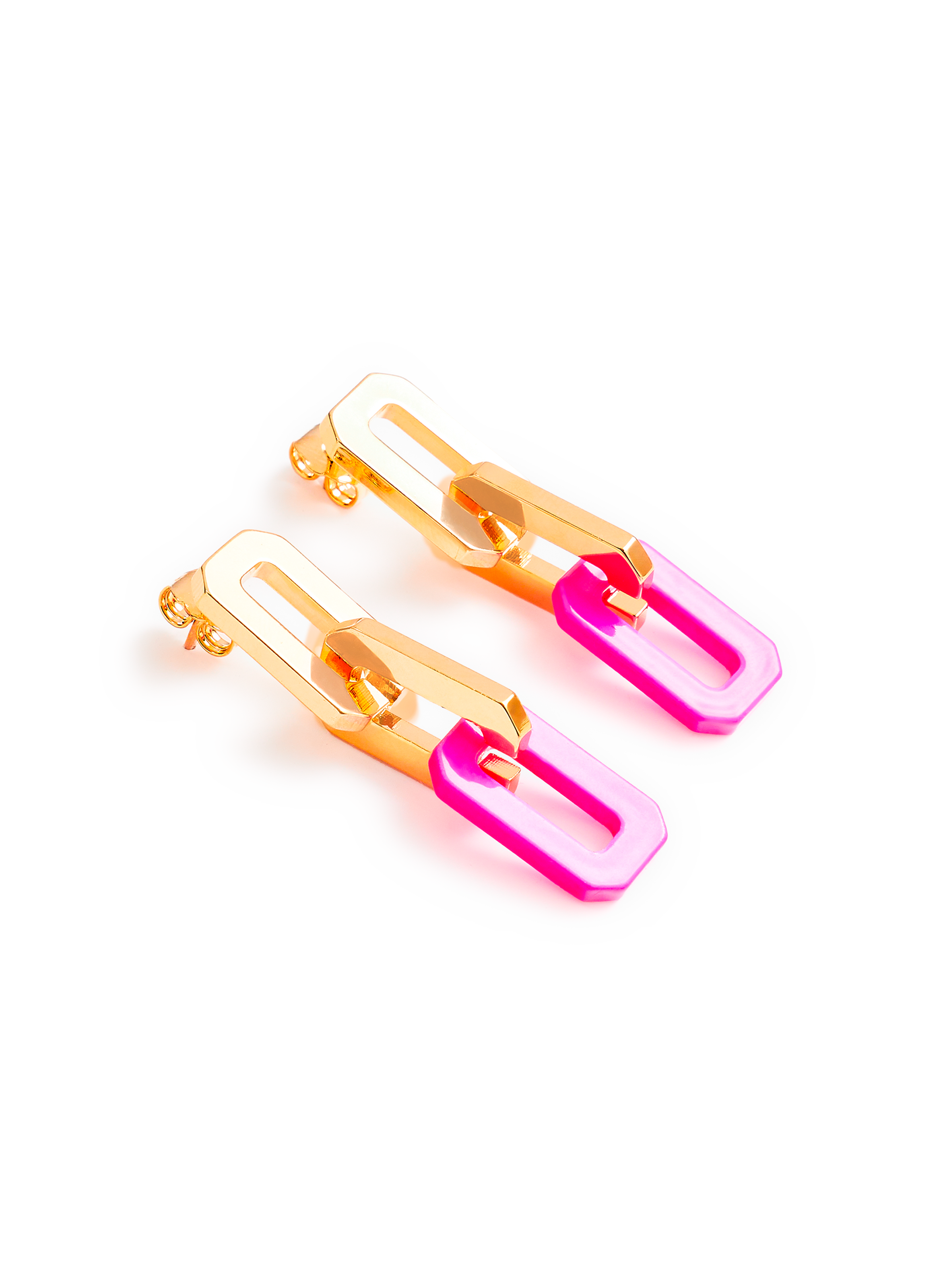 Boucles d'oreille Fluo