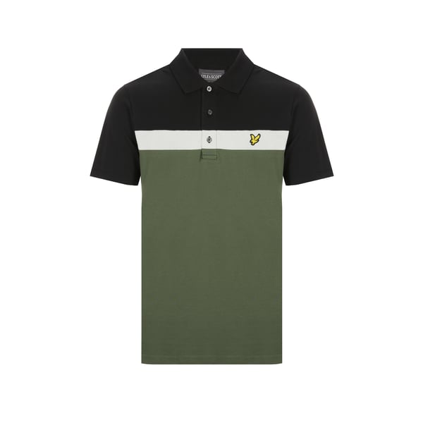 Polo en coton mélangé