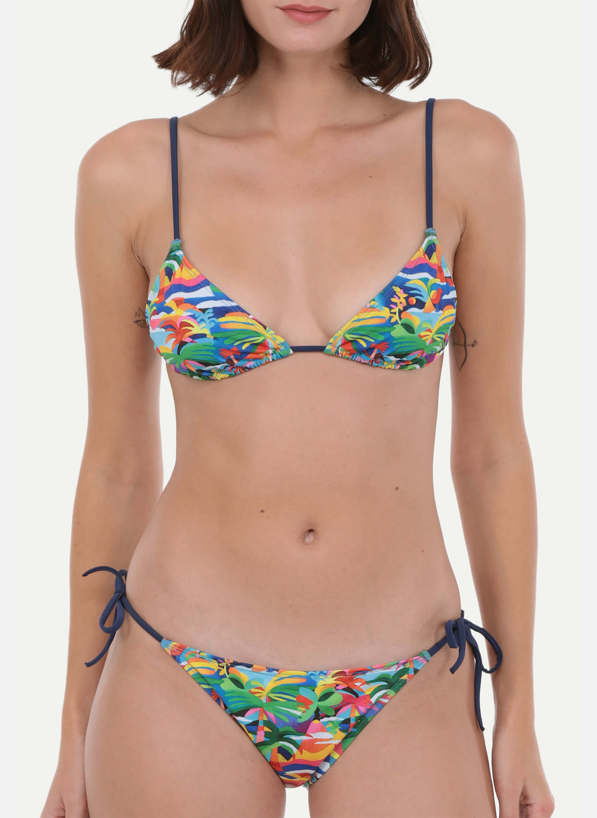 Haut de maillot de bain deux pièces   salento by marion chesnais GILI'S Multicolore