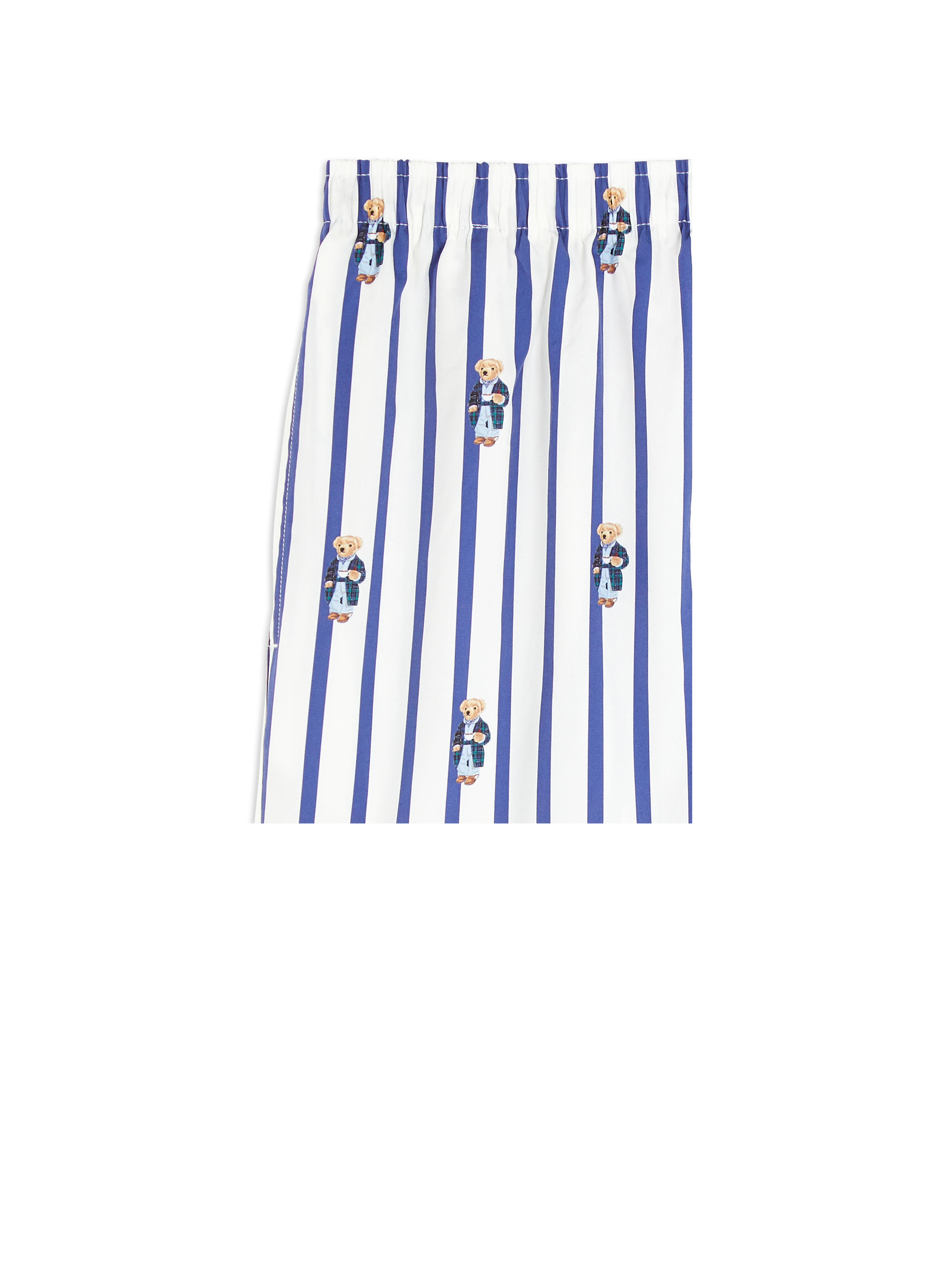 Short de pyjama à rayures POLO RALPH LAUREN Bleu